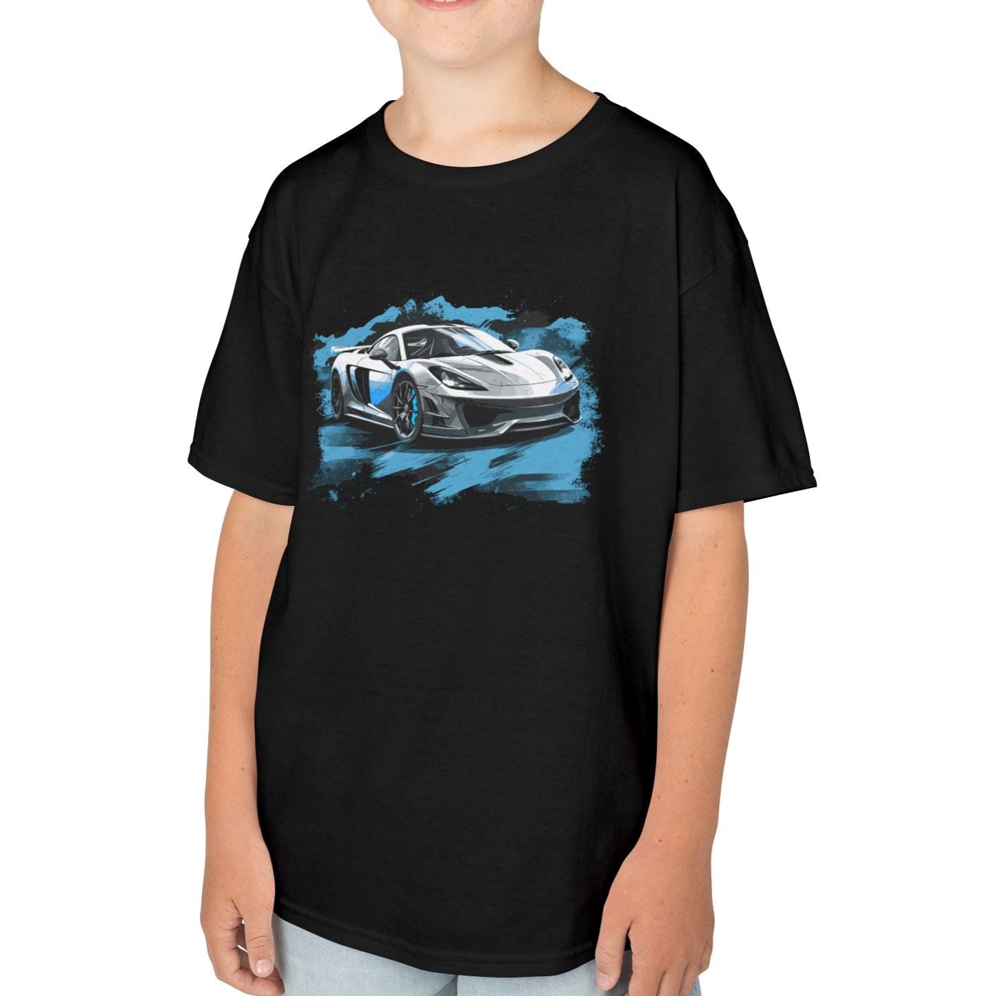 Supercar Sports Car Youth Size Boys T-Shirt