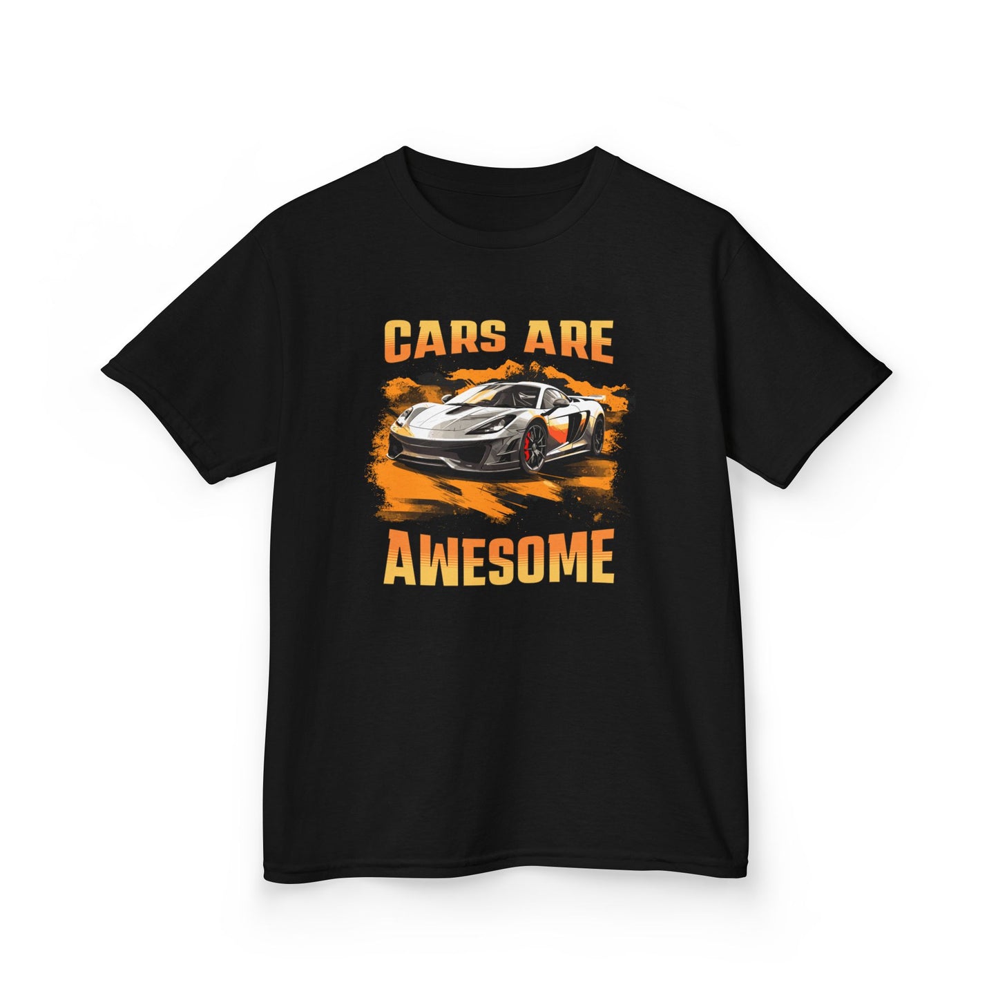 Cars Are Awesome Sports Car Youth Size Boys T-Shirt