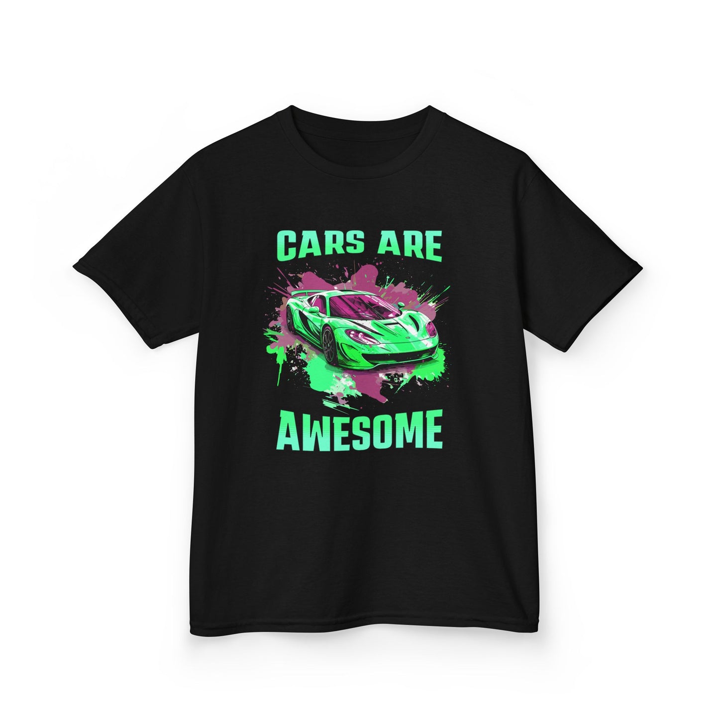 Cars Are Awesome Supercar Sports Car Youth Size Boys T-Shirt
