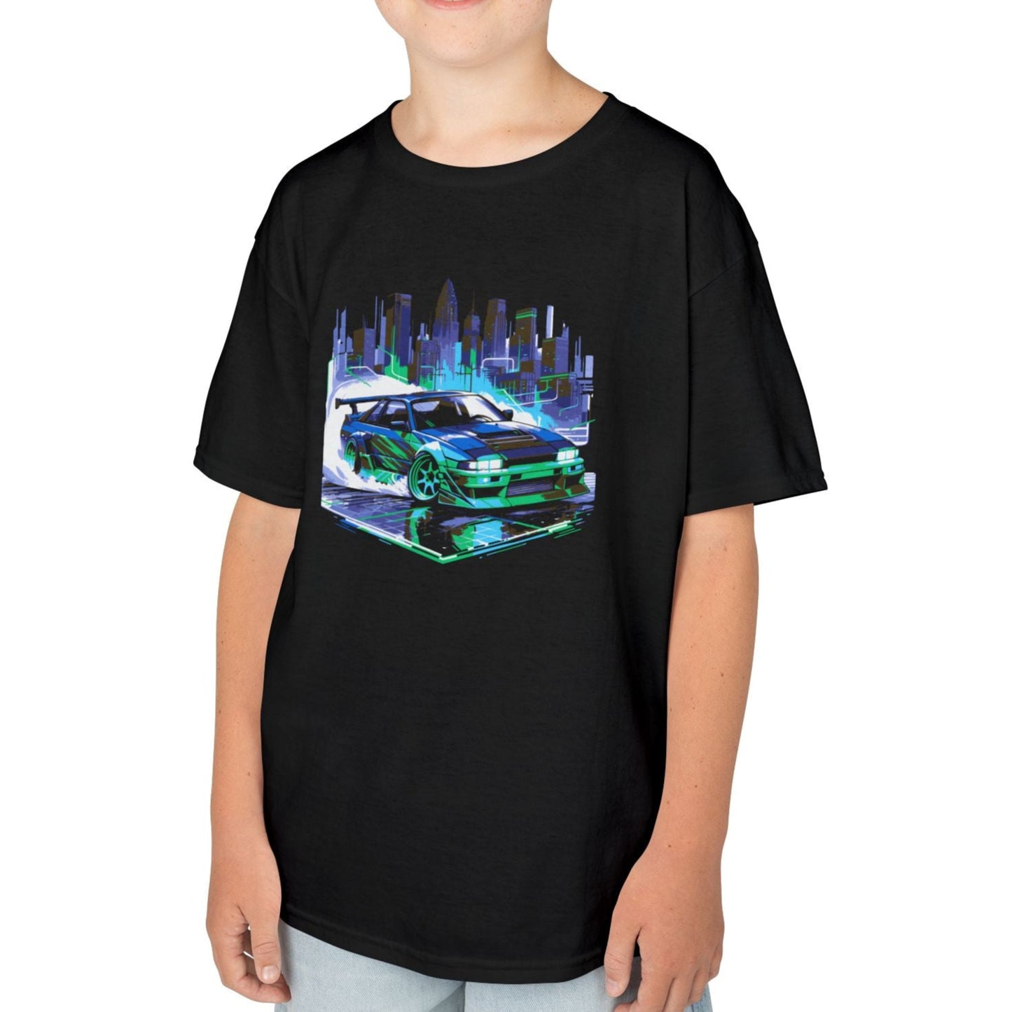 Drift Car Youth Size Boys T-Shirt