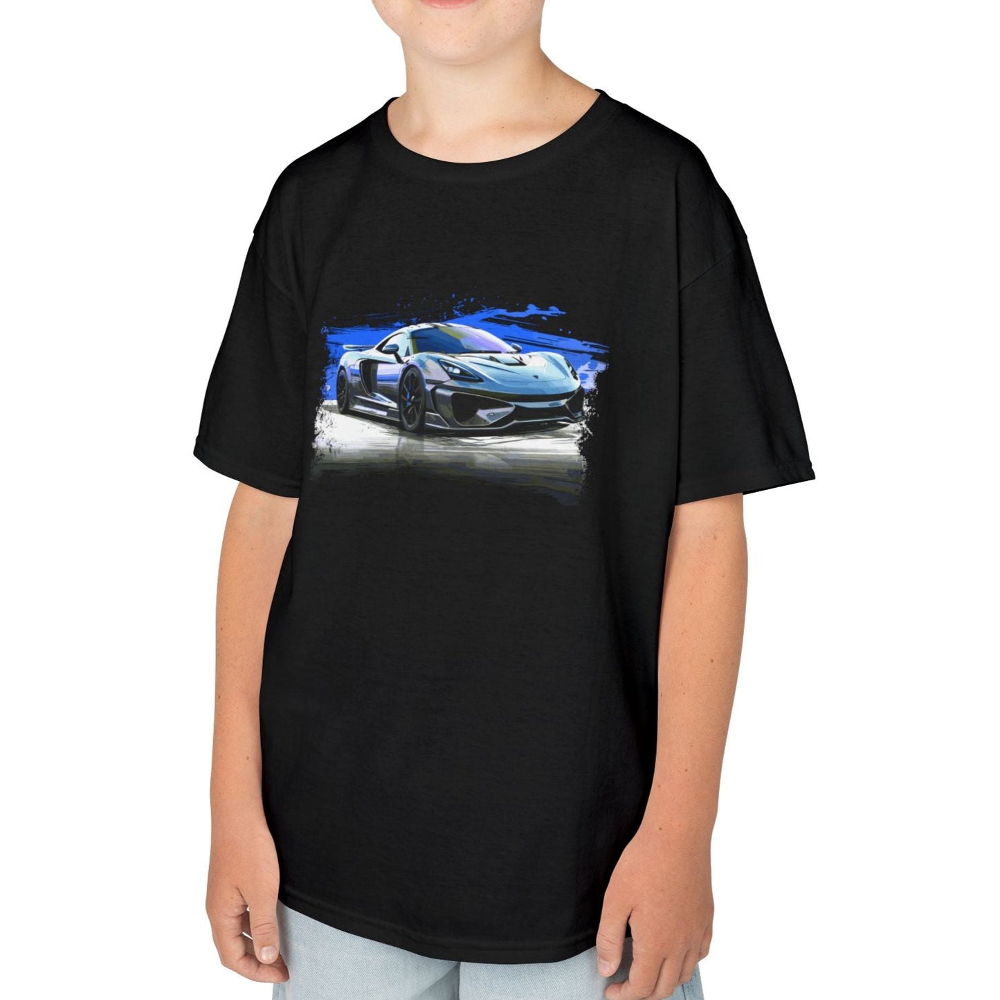 Supercar Sports Car Youth Size Boys T-Shirt