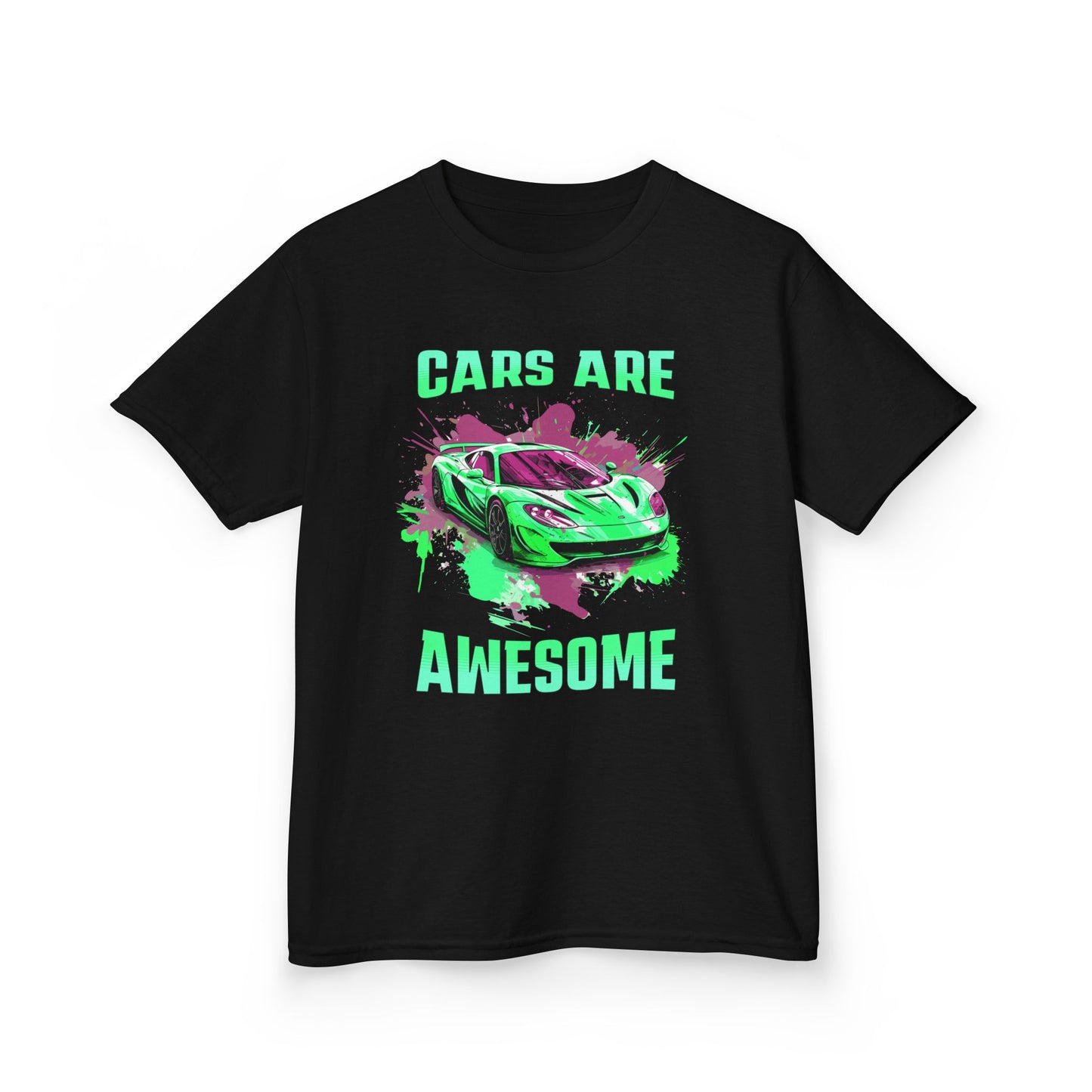 Supercar Sports Car Youth Size Boys T-Shirt