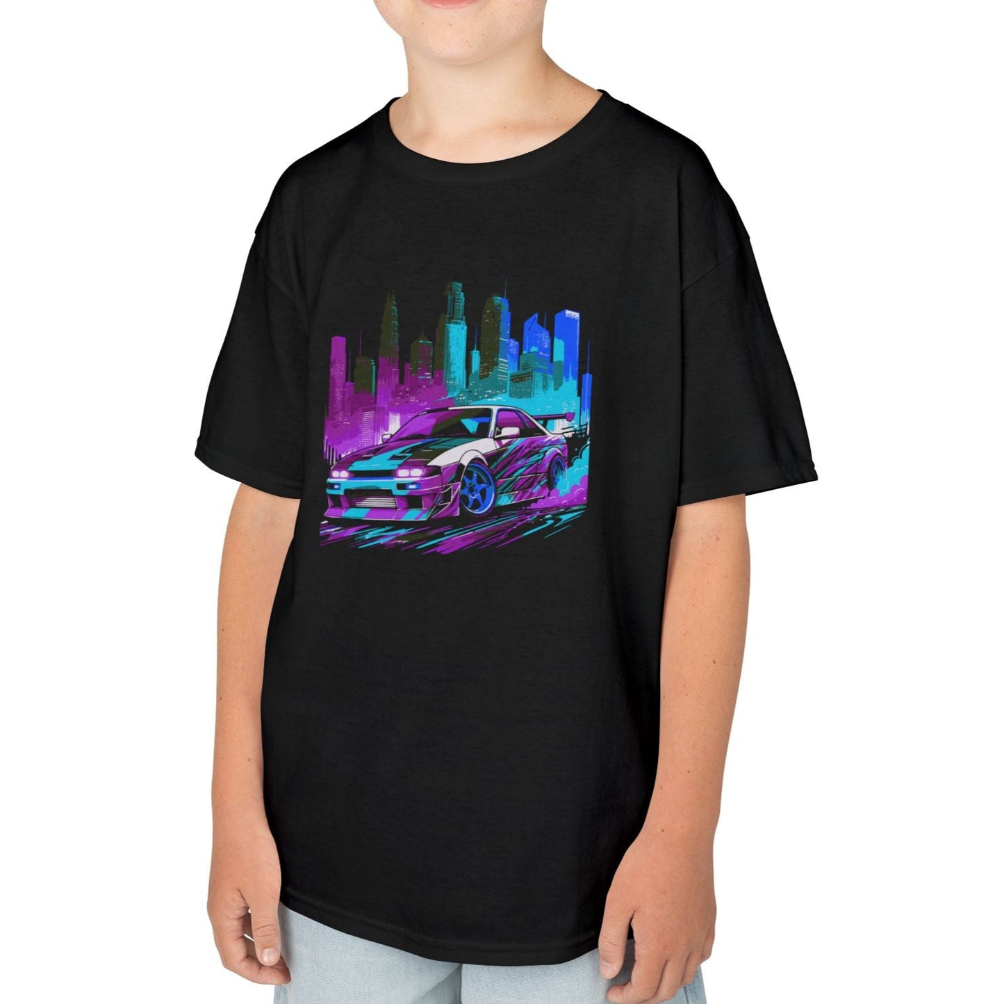 Drift Car Youth Size Boys T-Shirt