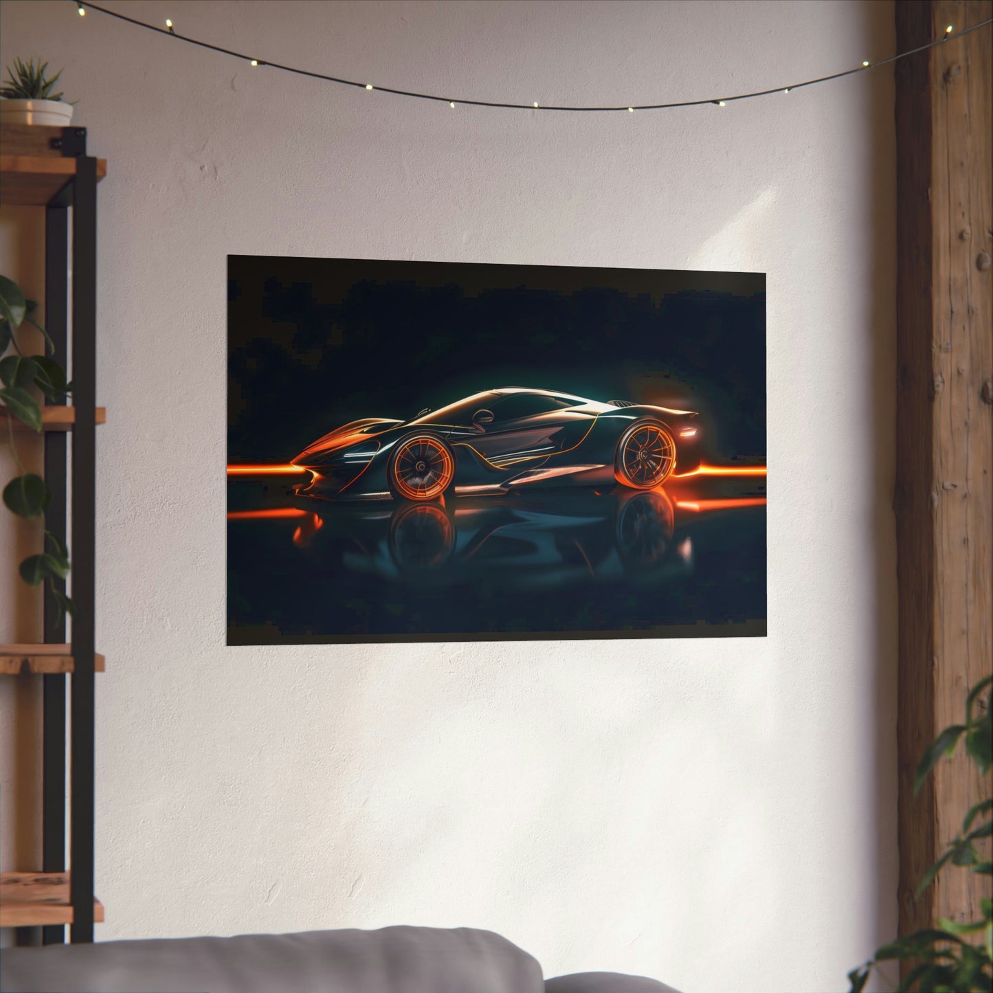 Supercar Sports Car Poster Art Print