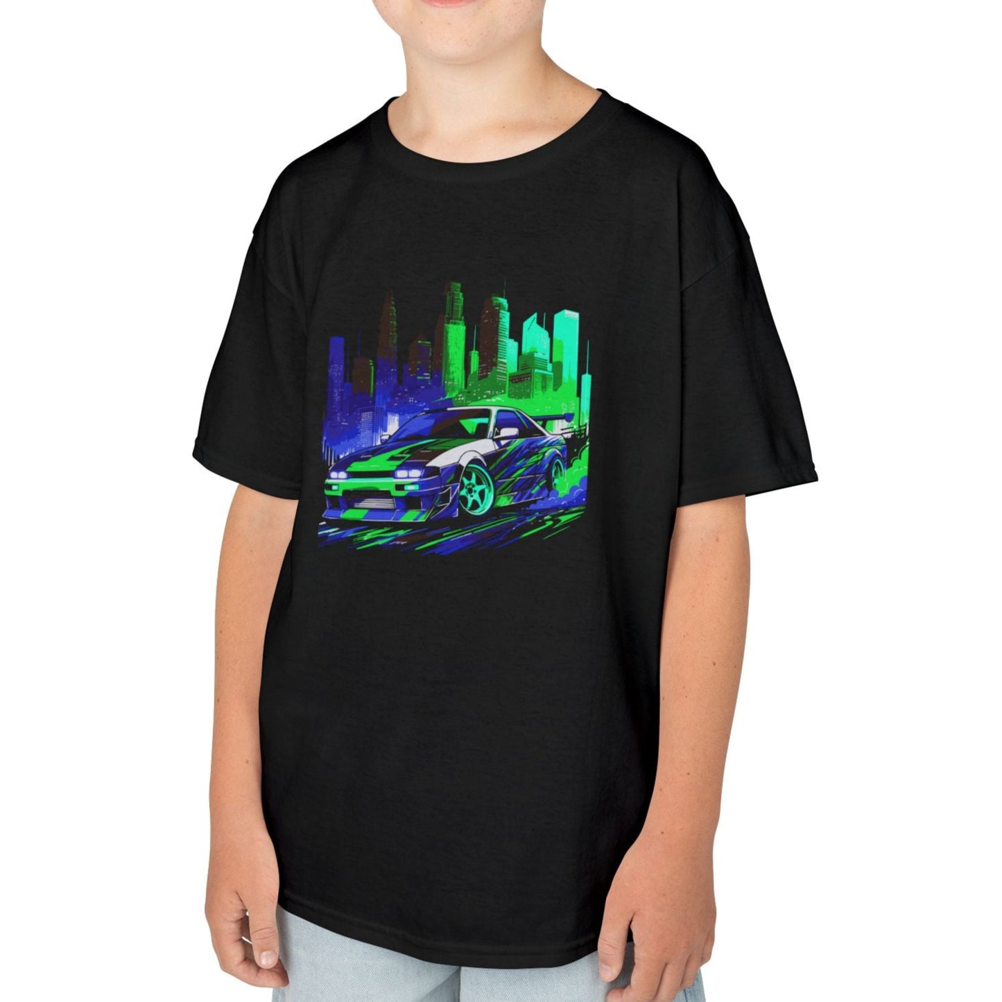 Drift Car Youth Size Boys T-Shirt
