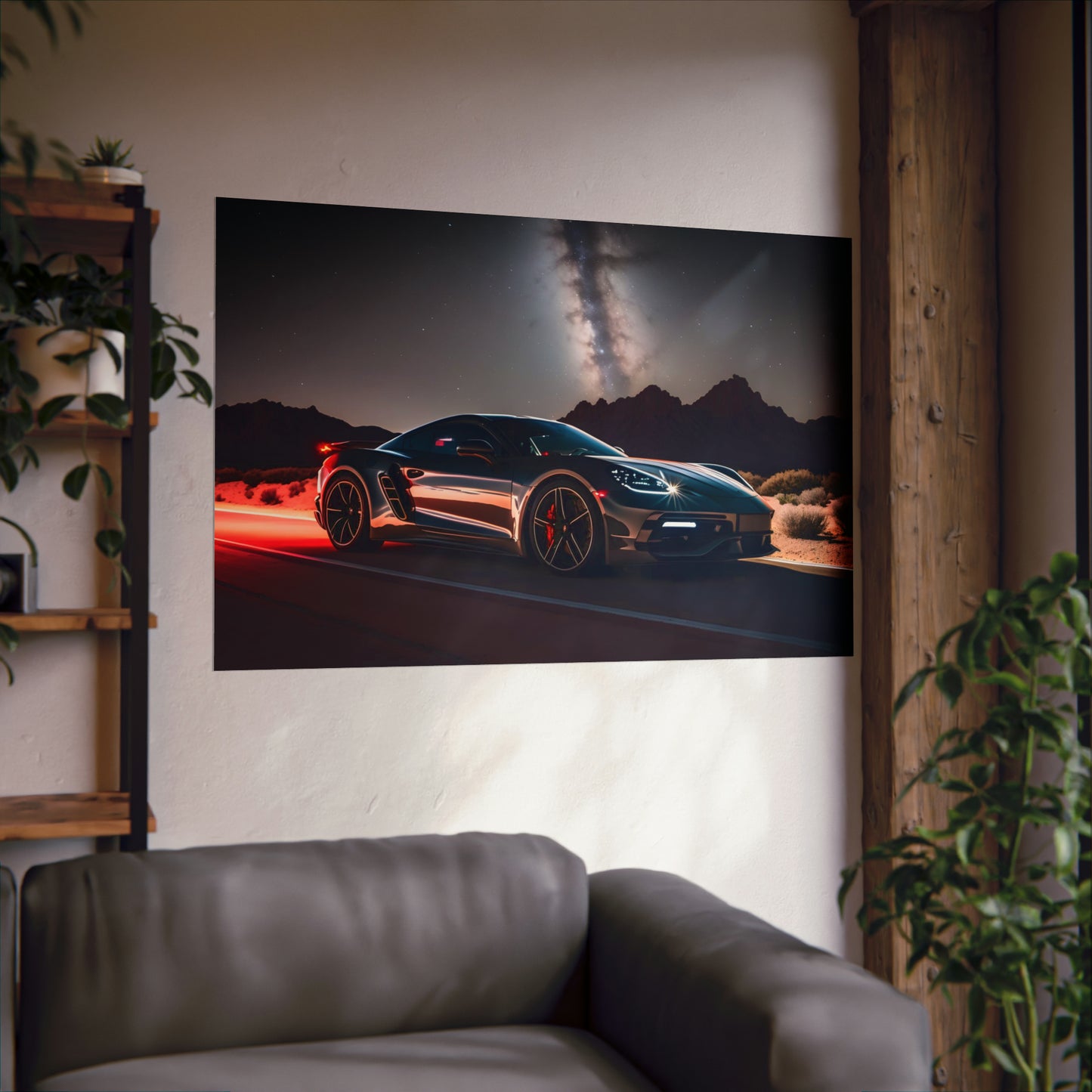 Supercar Sports Car Poster Art Print | Customizable