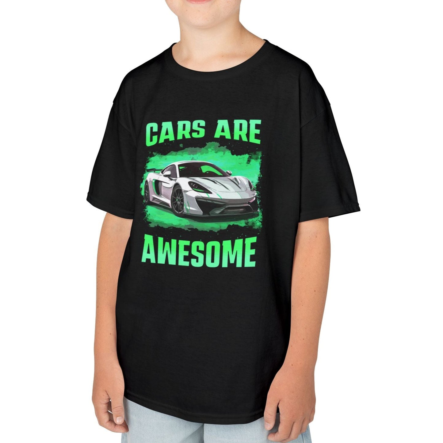 Supercar Sports Car Youth Size Boys T-Shirt