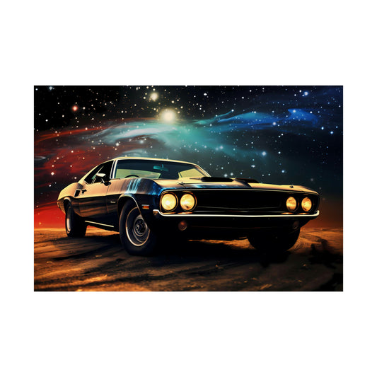 Muscle Car Poster Art Print