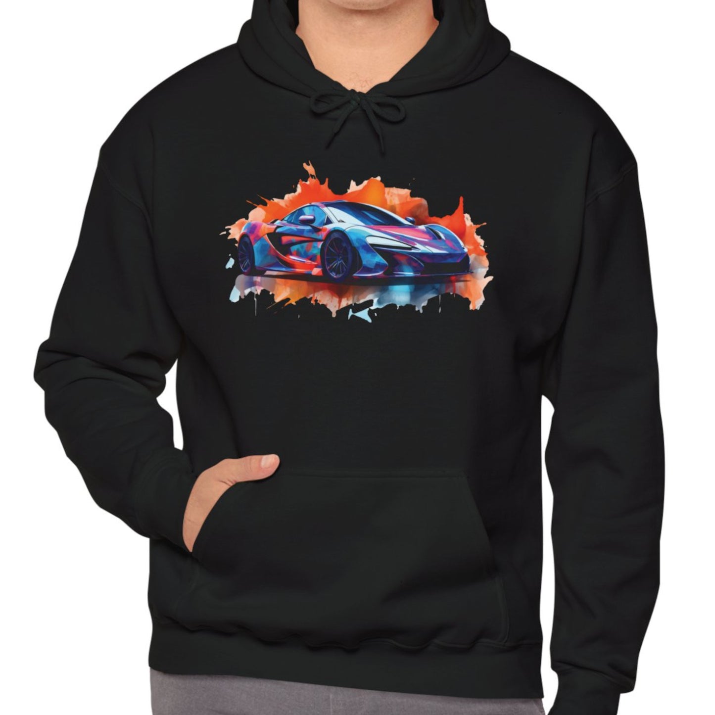 Supercar Sports Car Hoodie