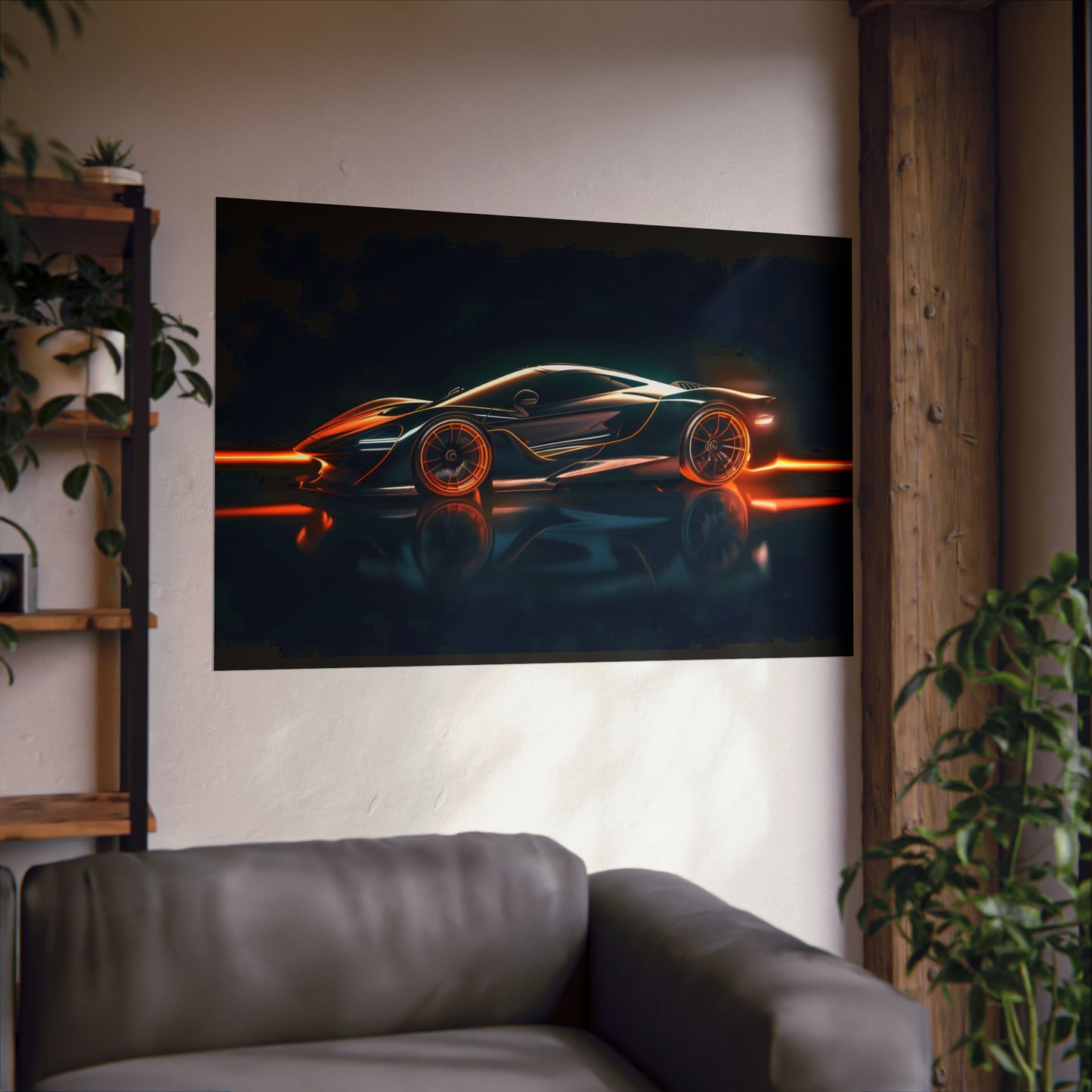 Supercar Sports Car Poster Art Print