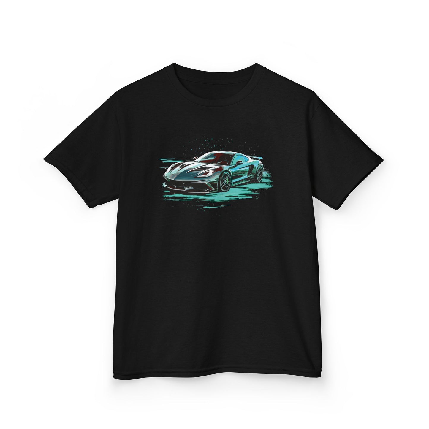 Supercar Sports Car Youth Size Boys T-Shirt