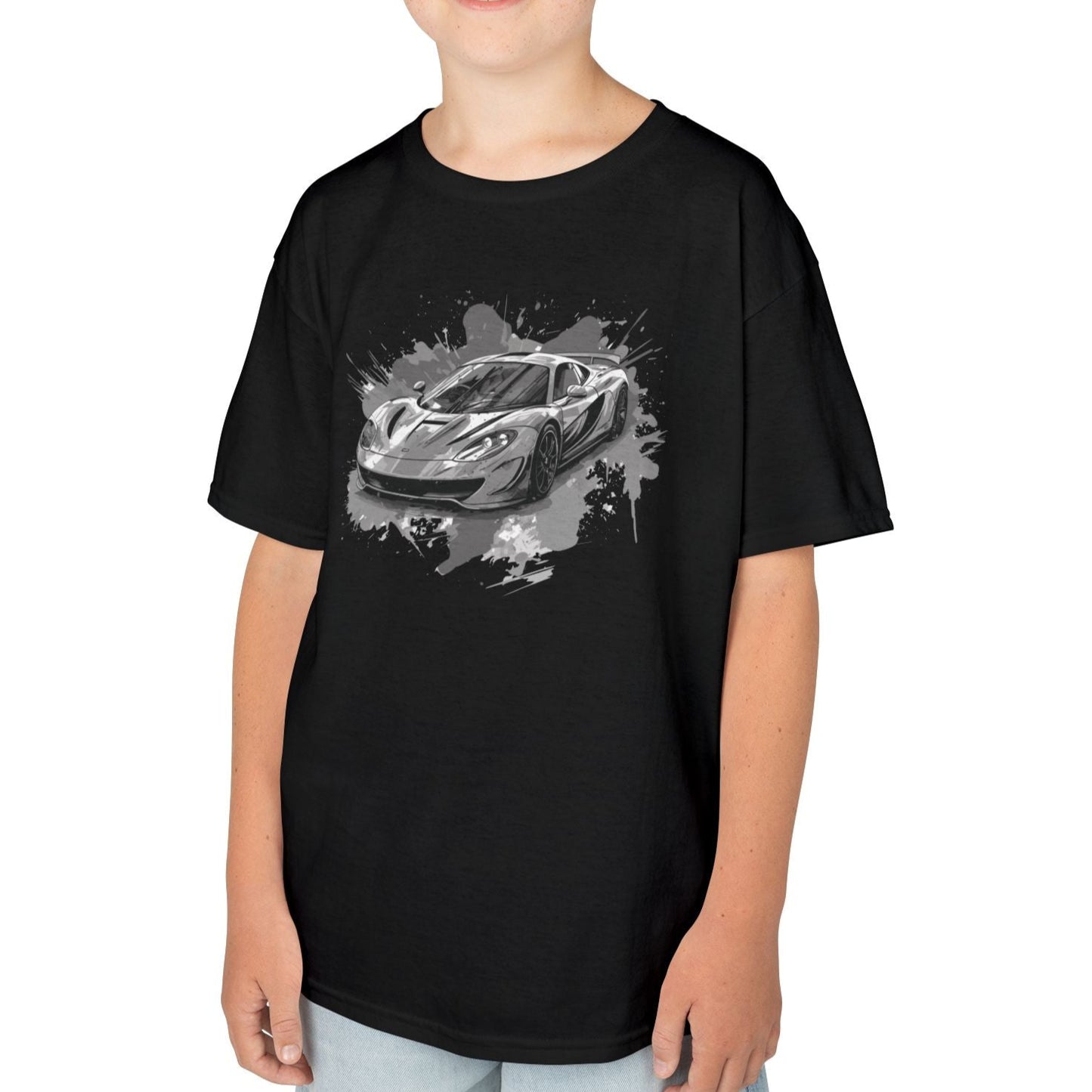 Supercar Sports Car Youth Size Boys T-Shirt