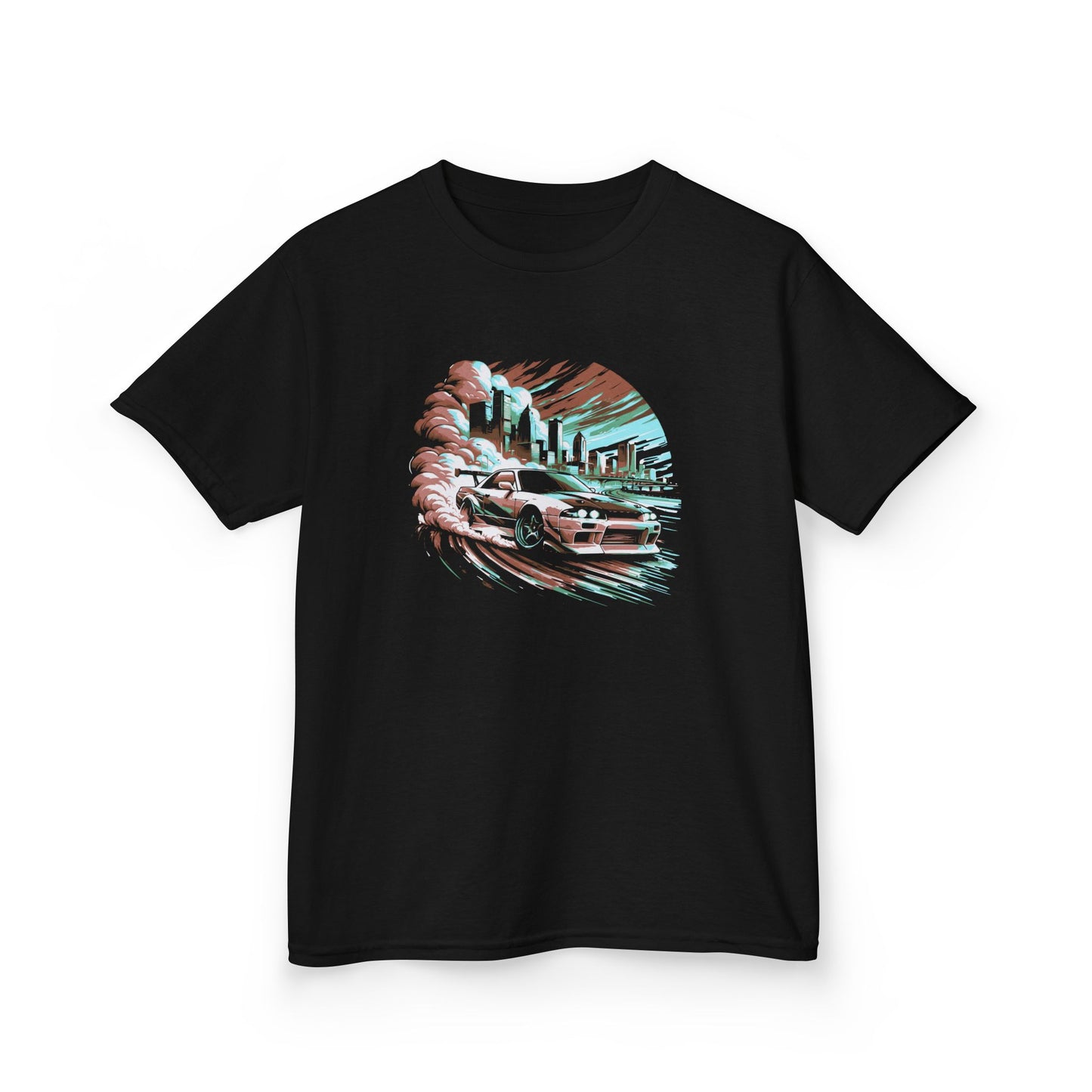 Drift Car Youth Size Boys T-Shirt