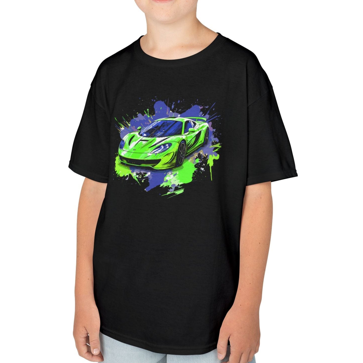 Supercar Sports Car Youth Size Boys T-Shirt