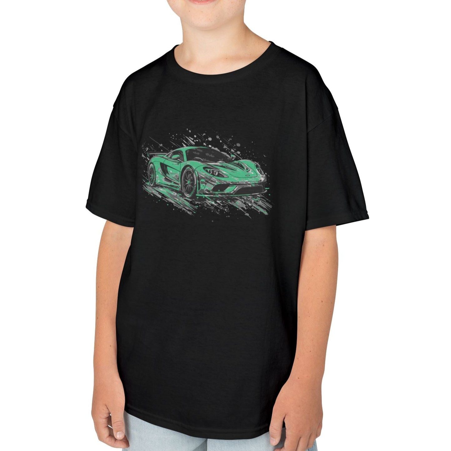 Supercar Sports Car Youth Size Boys T-Shirt