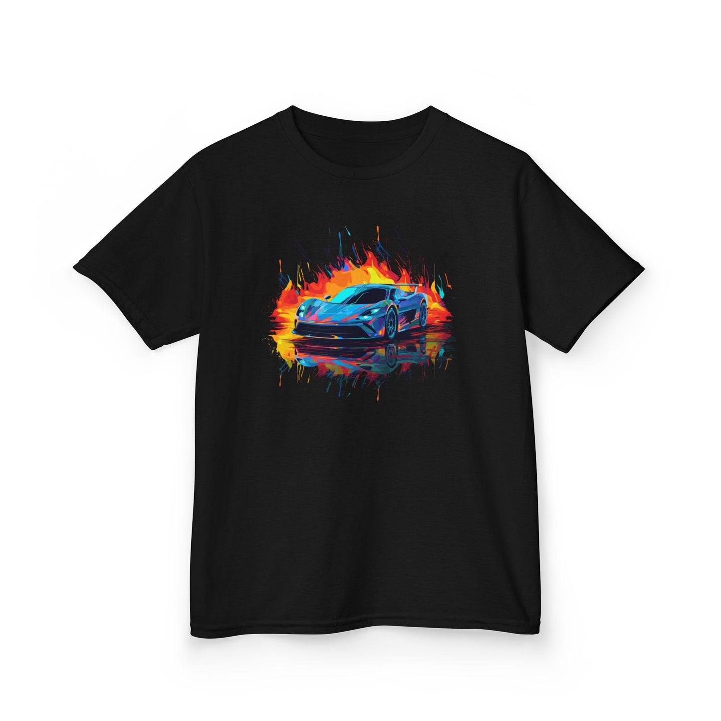 Supercar Sports Car Youth Size Boys T-Shirt