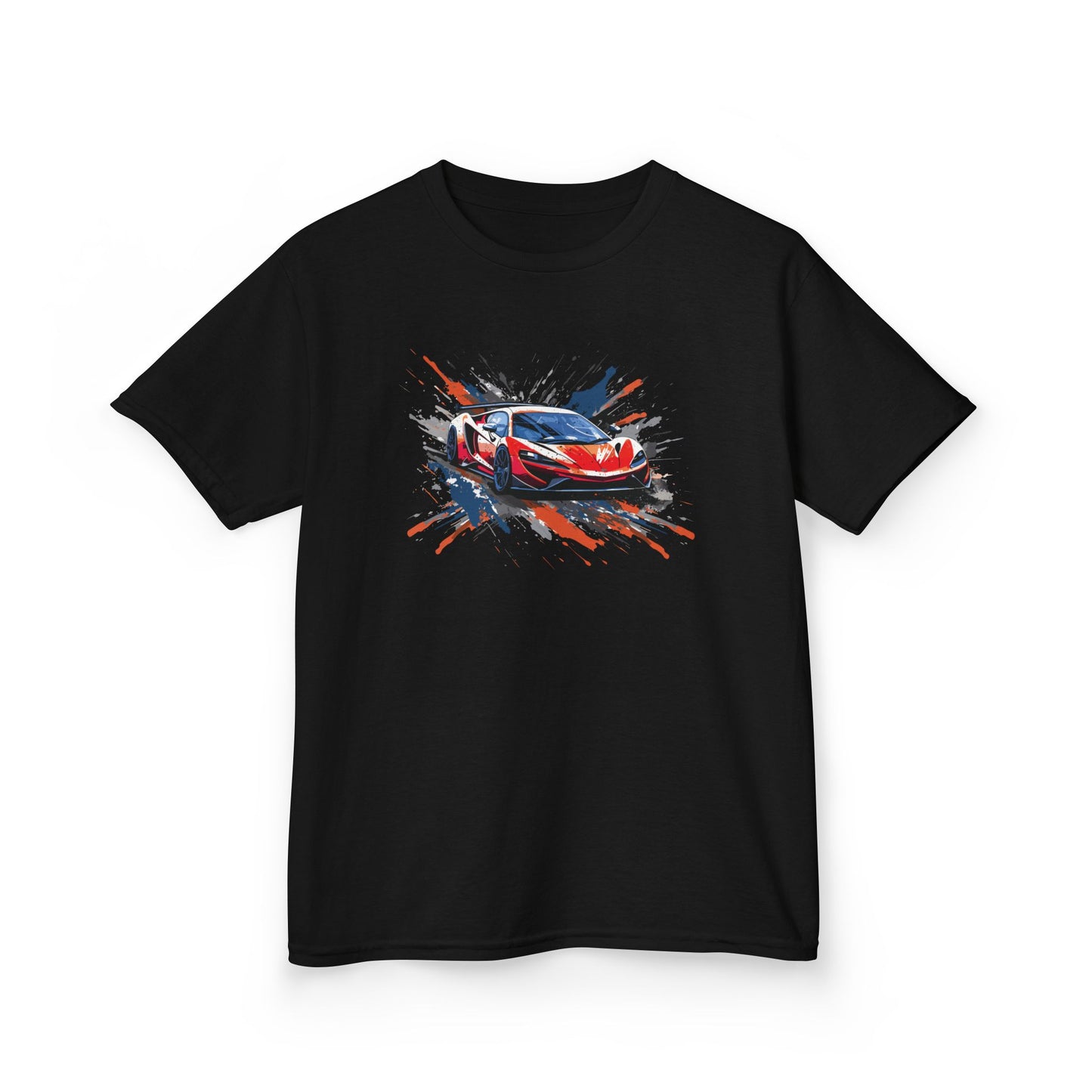 Supercar Sports Car Youth Size Boys T-Shirt