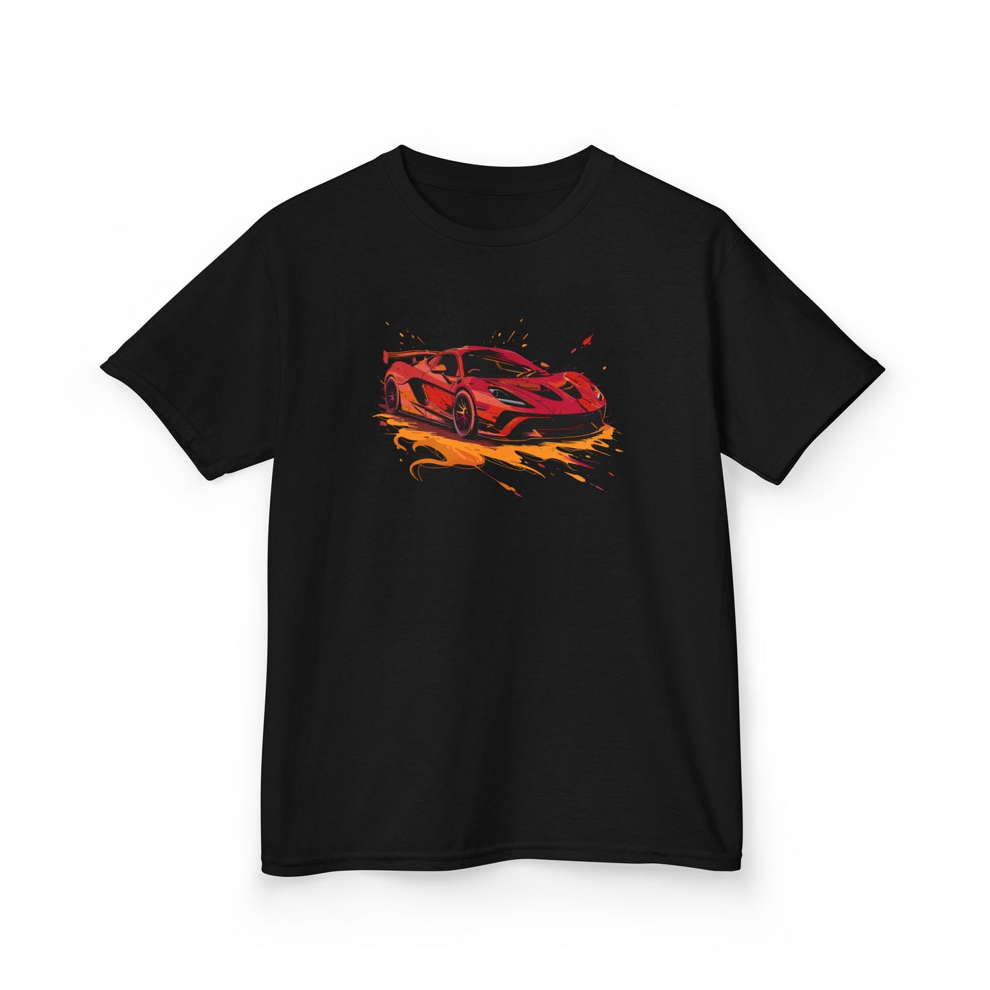 Supercar Sports Car Youth Size Boys T-Shirt