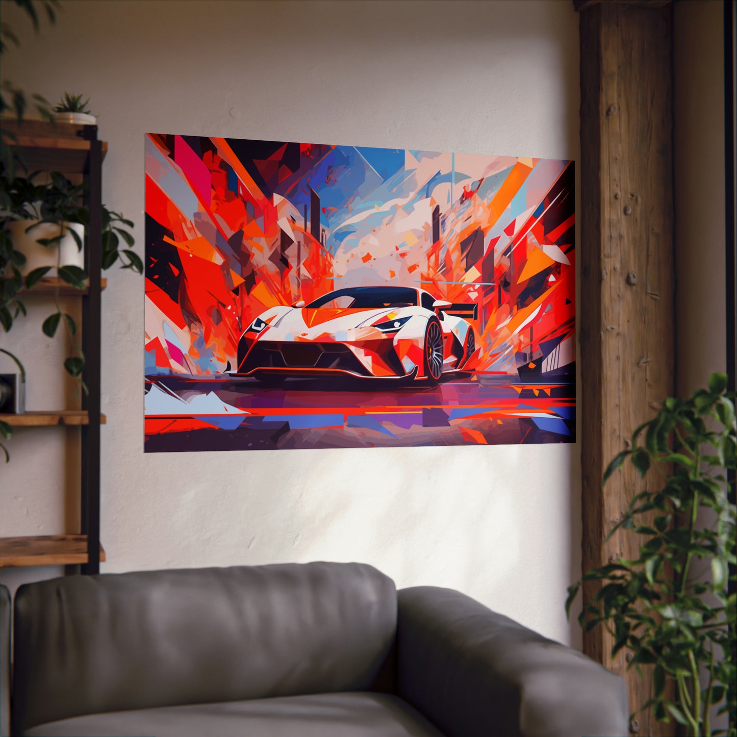 Supercar Sports Car Poster Art Print