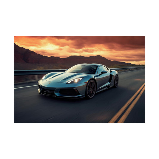Supercar Sports Car Poster Art Print