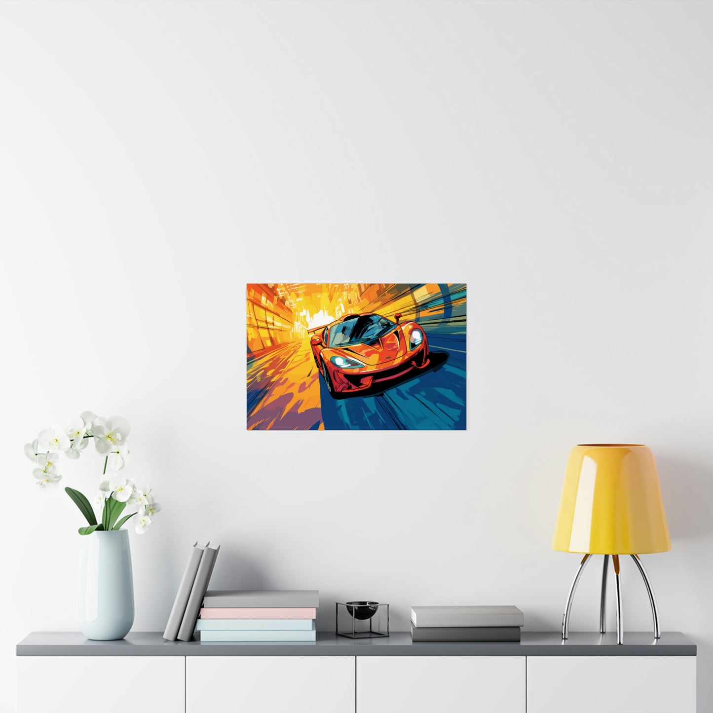 Supercar Sports Car Poster Art Print
