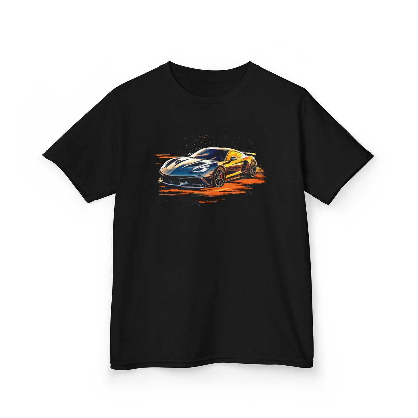 Supercar Sports Car Youth Size Boys T-Shirt