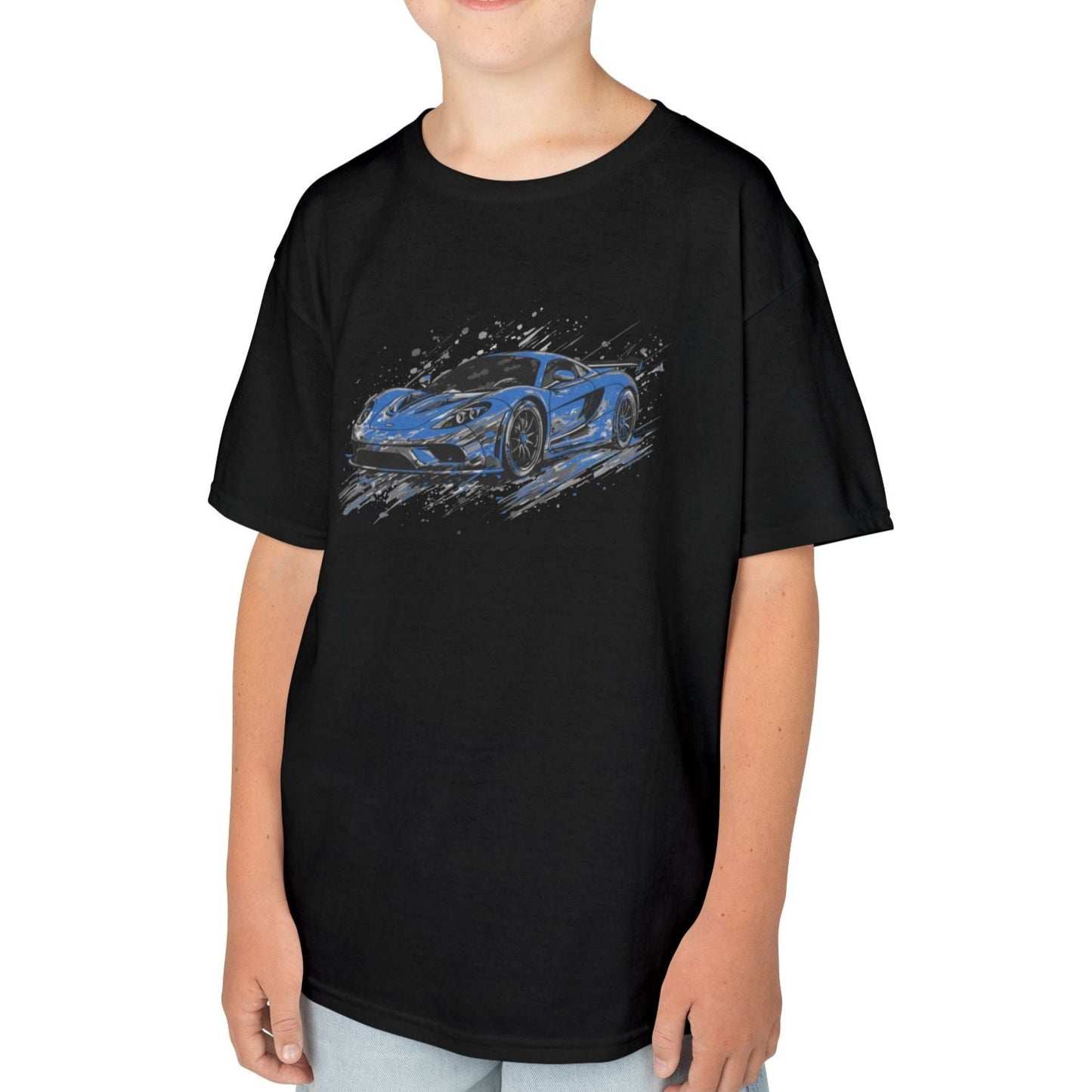 Supercar Sports Car Youth Size Boys T-Shirt