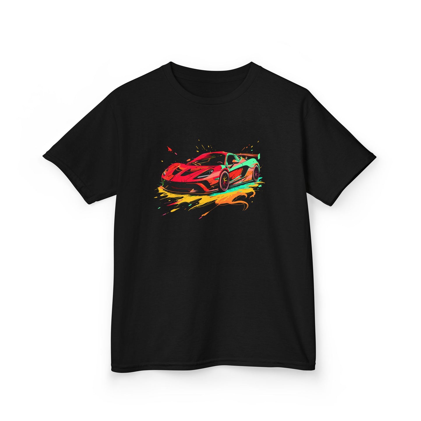 Supercar Sports Car Youth Size Boys T-Shirt