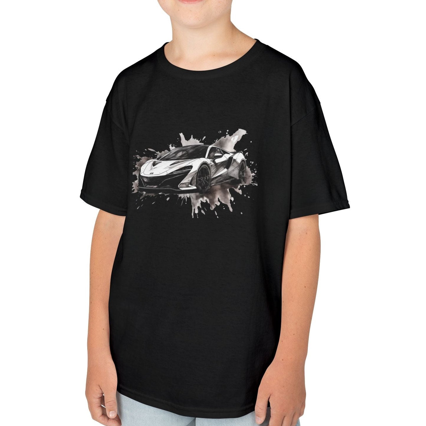 Supercar Sports Car Youth Size Boys T-Shirt