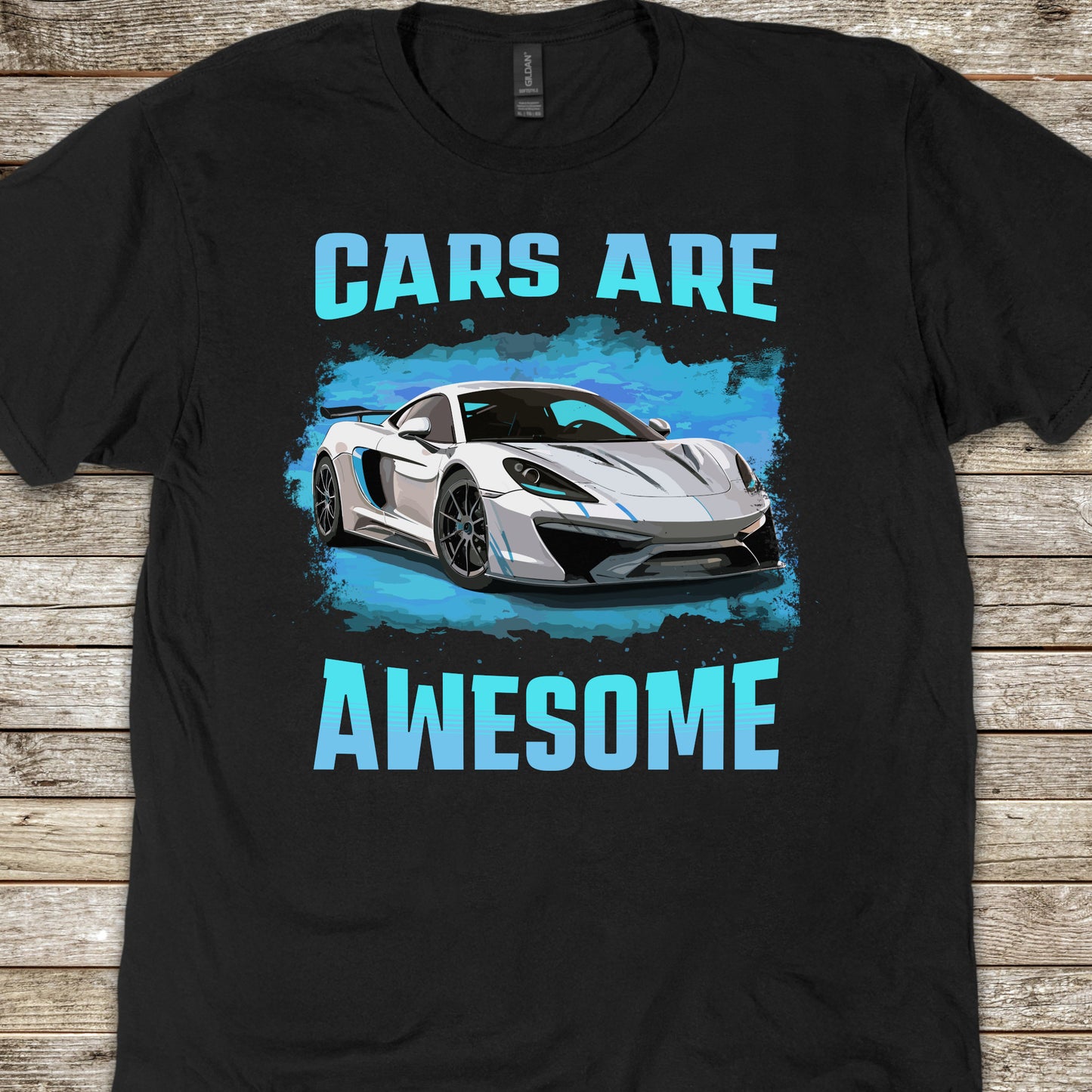 Supercar Sports Car Youth Size Boys T-Shirt