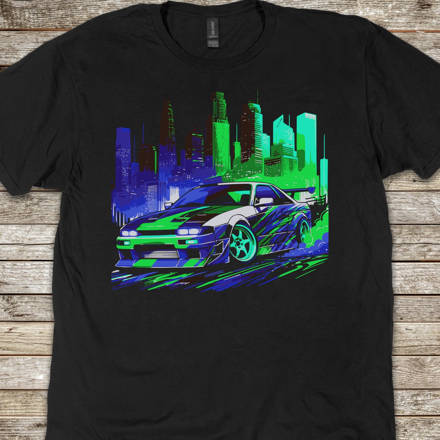 Drift Car Youth Size Boys T-Shirt