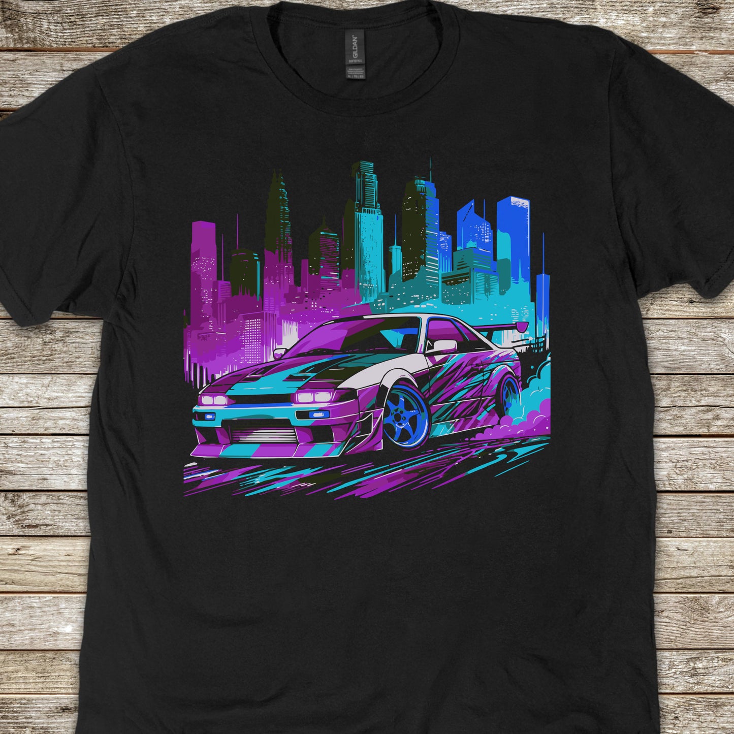 Drift Car Youth Size Boys T-Shirt