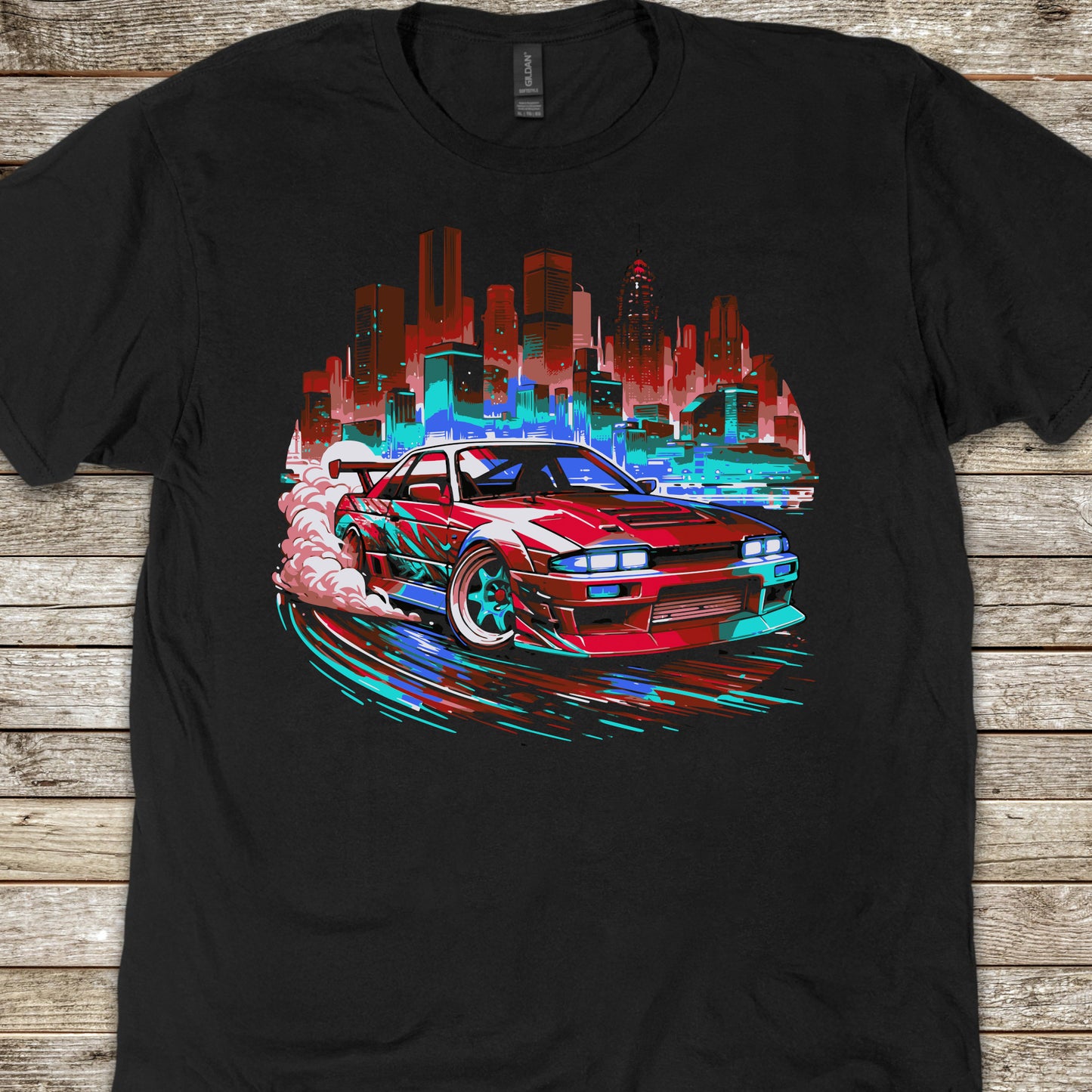Drift Car Youth Size Boys T-Shirt