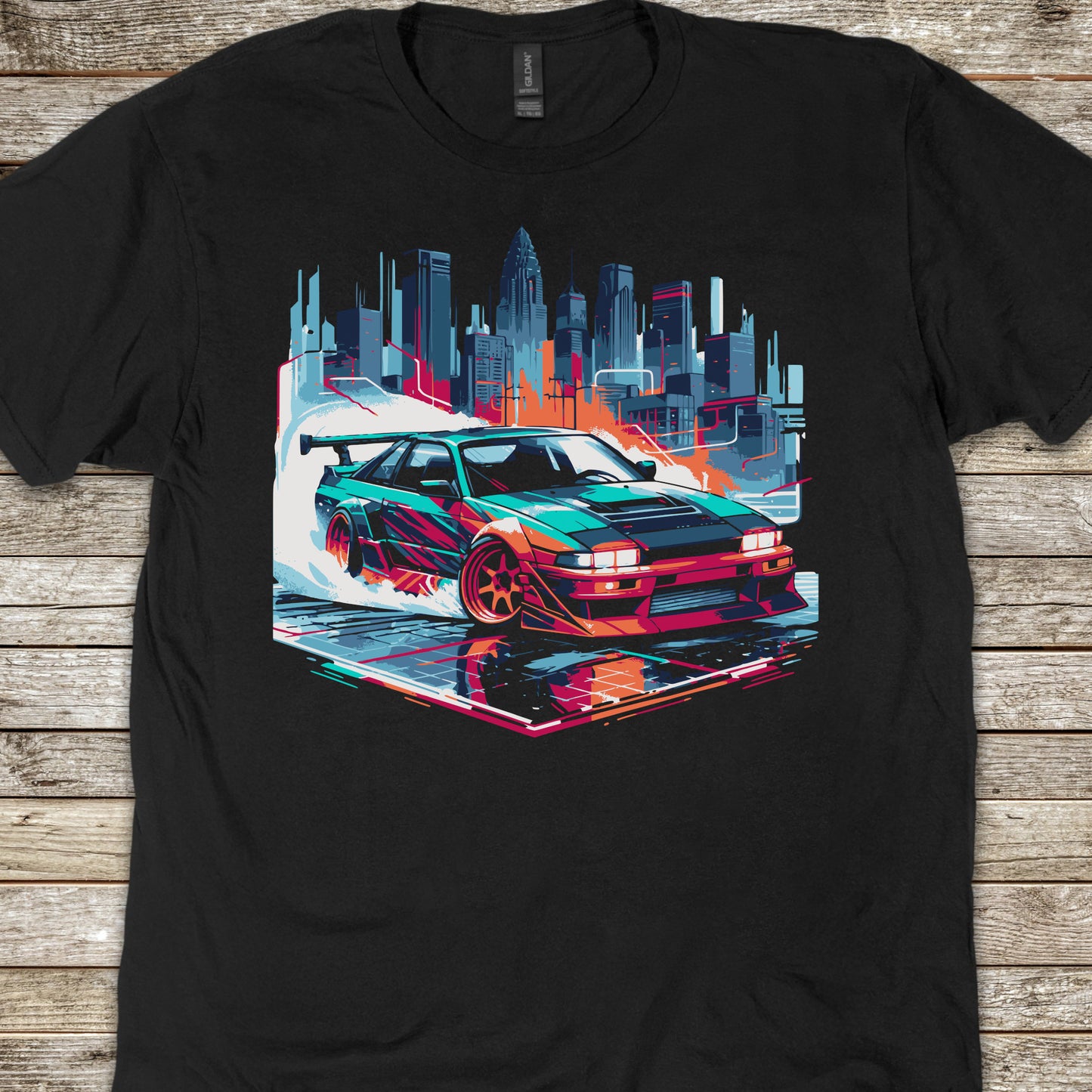 Drift Car Youth Size Boys T-Shirt