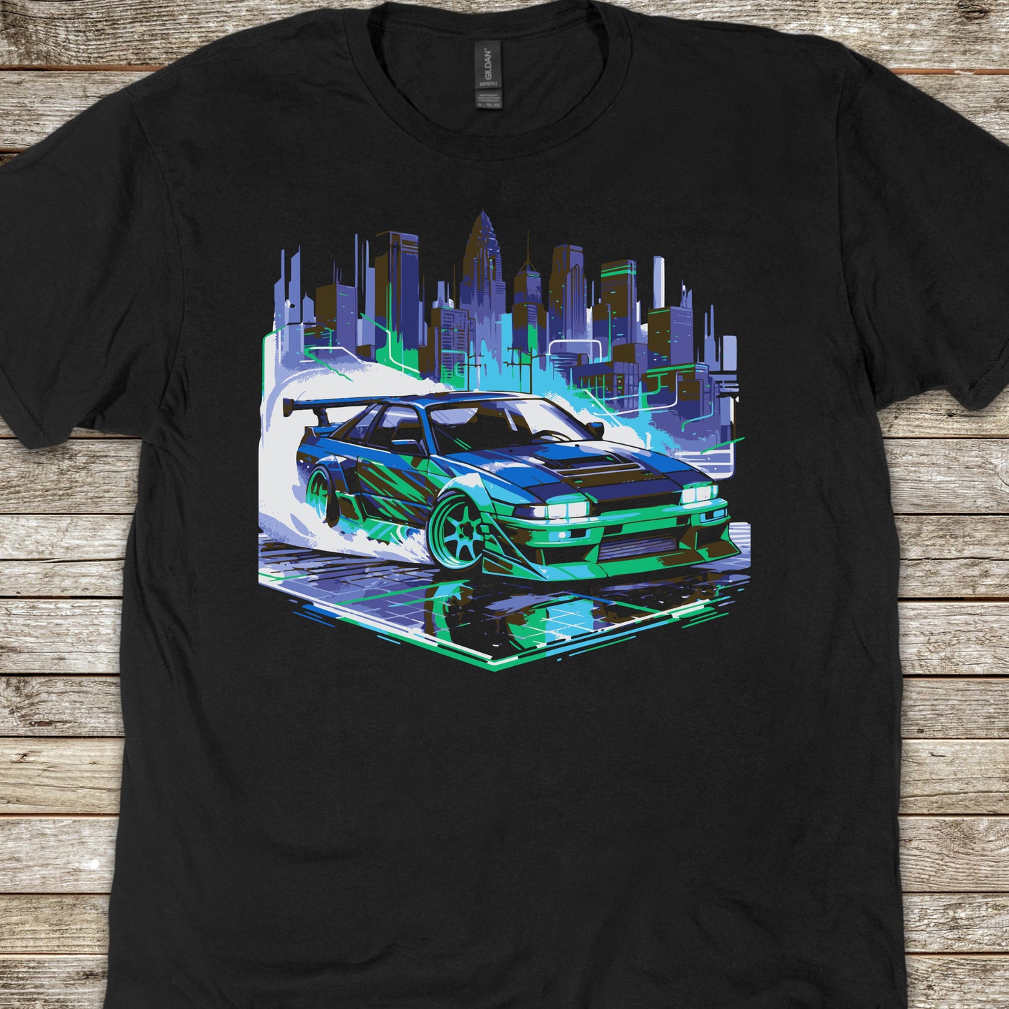 Drift Car Youth Size Boys T-Shirt