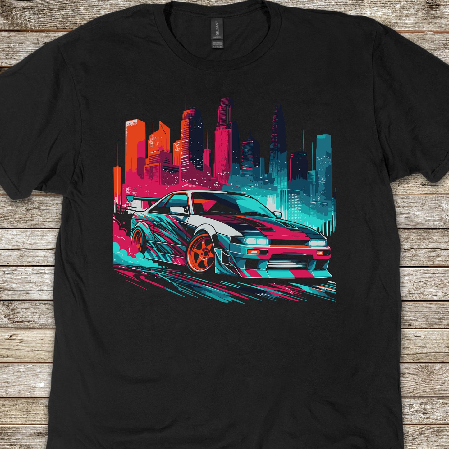 Drift Car Youth Size Boys T-Shirt