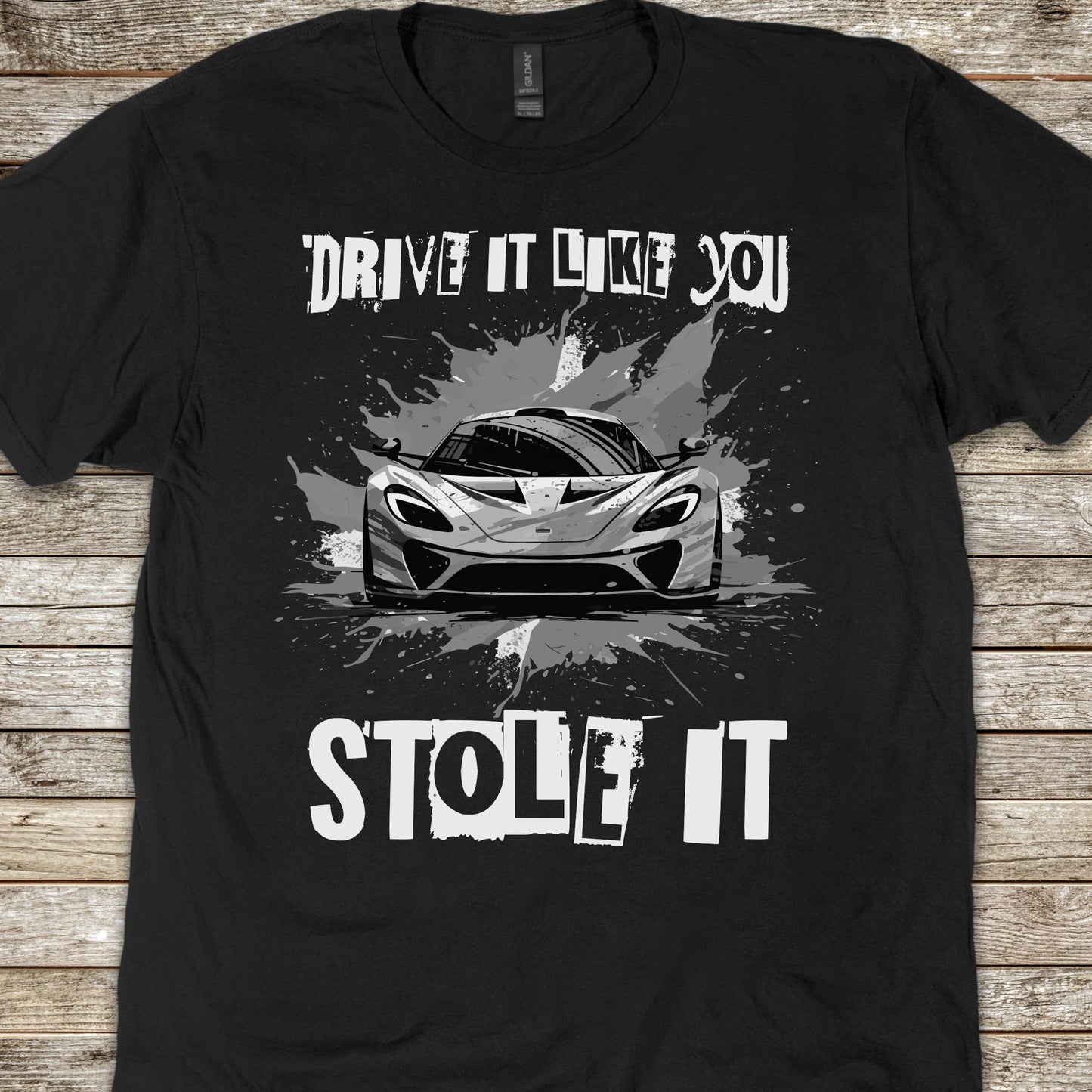 Drive It Like You Stole It Supercar Sports Car Youth Size Boys T-Shirt