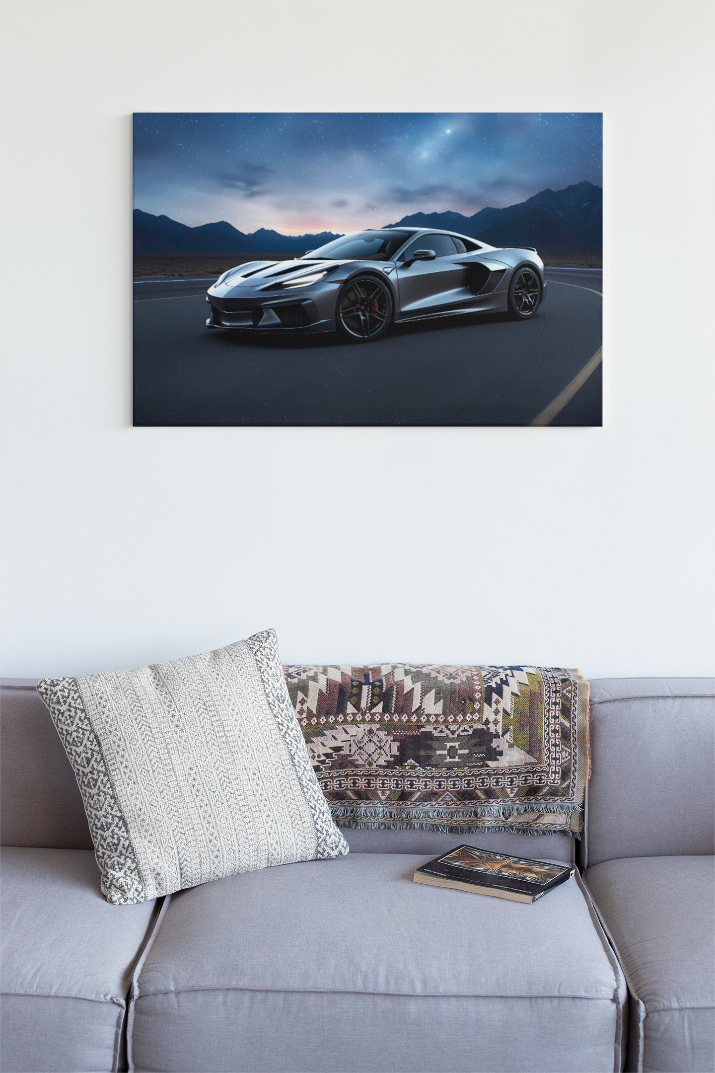 Supercar Sports Car Poster Art Print | Customizable