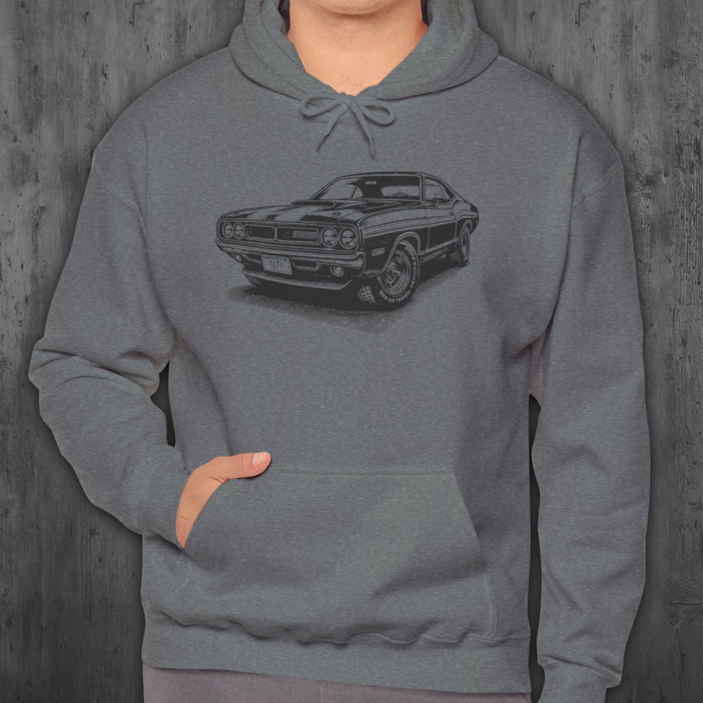 Classic Muscle Car Hoodie