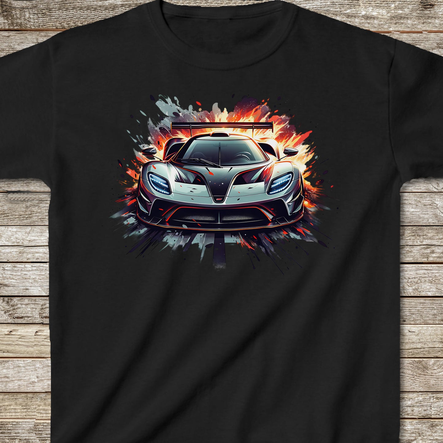 Supercar Sports Car Youth Size Kids Boys T-Shirt