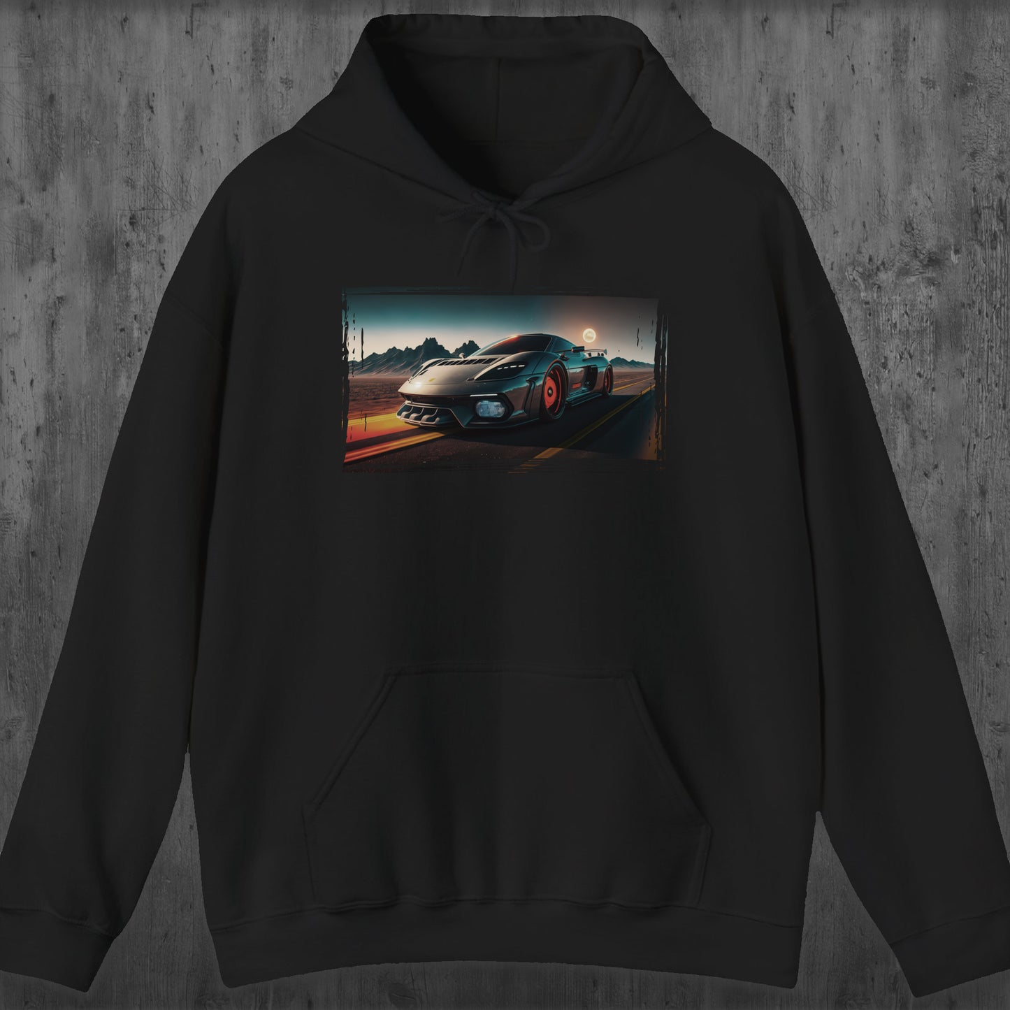 Supercar Sports Car Hoodie