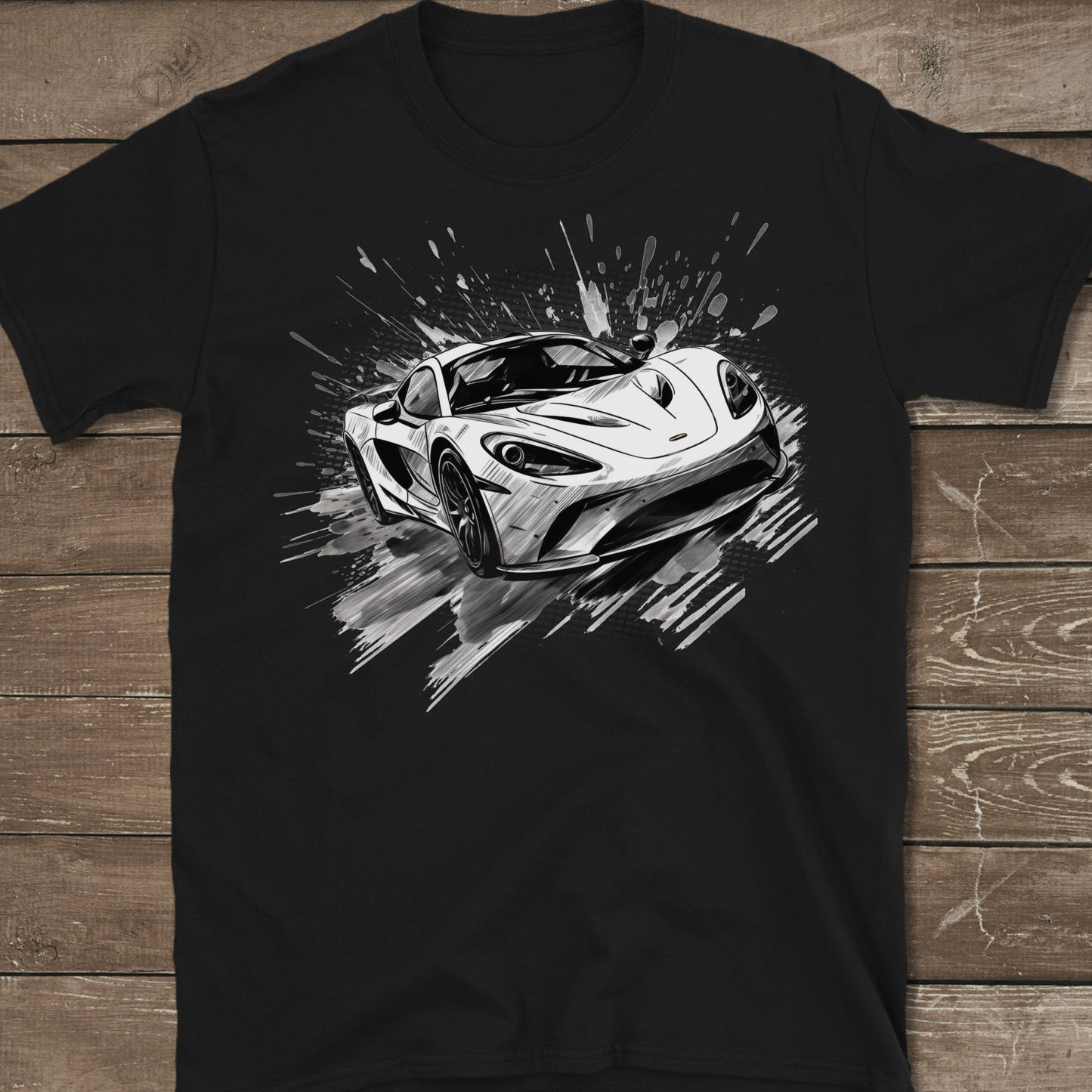 Supercar Sports Car Youth Size Boys T-Shirt