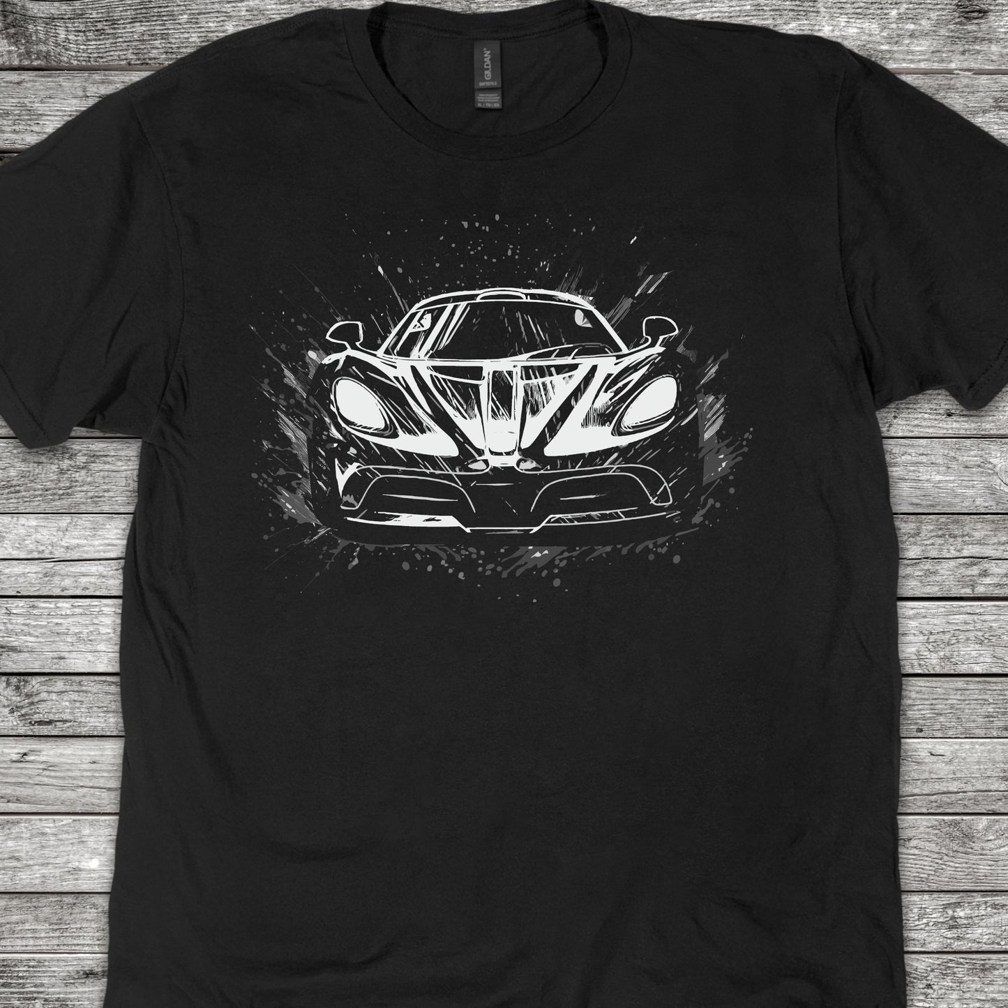 Supercar Sports Car Youth Size Boys T-Shirt