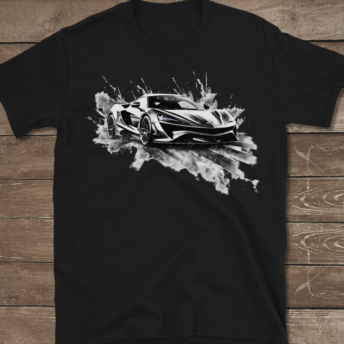 Sports Car Youth Size Boys T-Shirt
