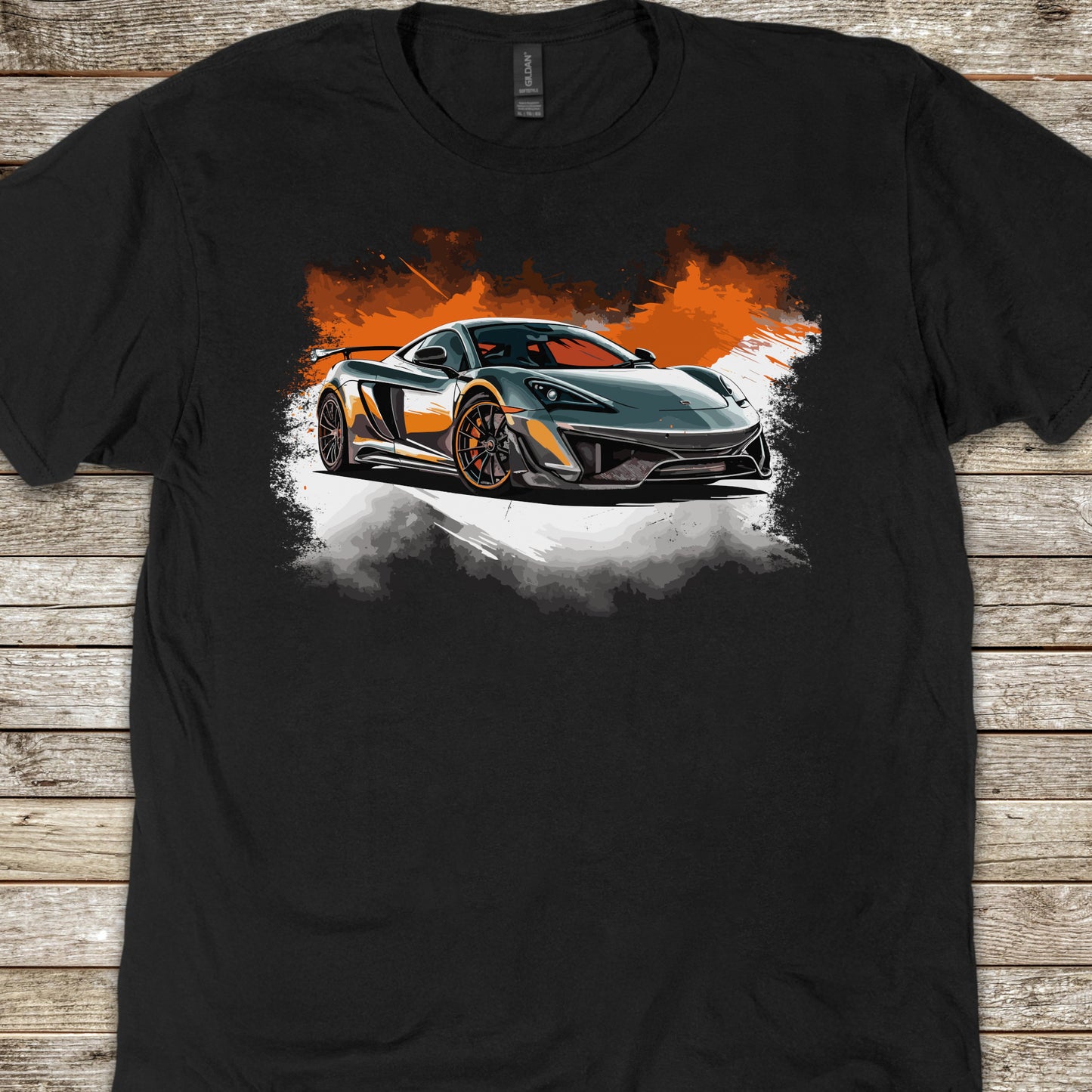 Supercar Sports Car Youth Size Boys T-Shirt