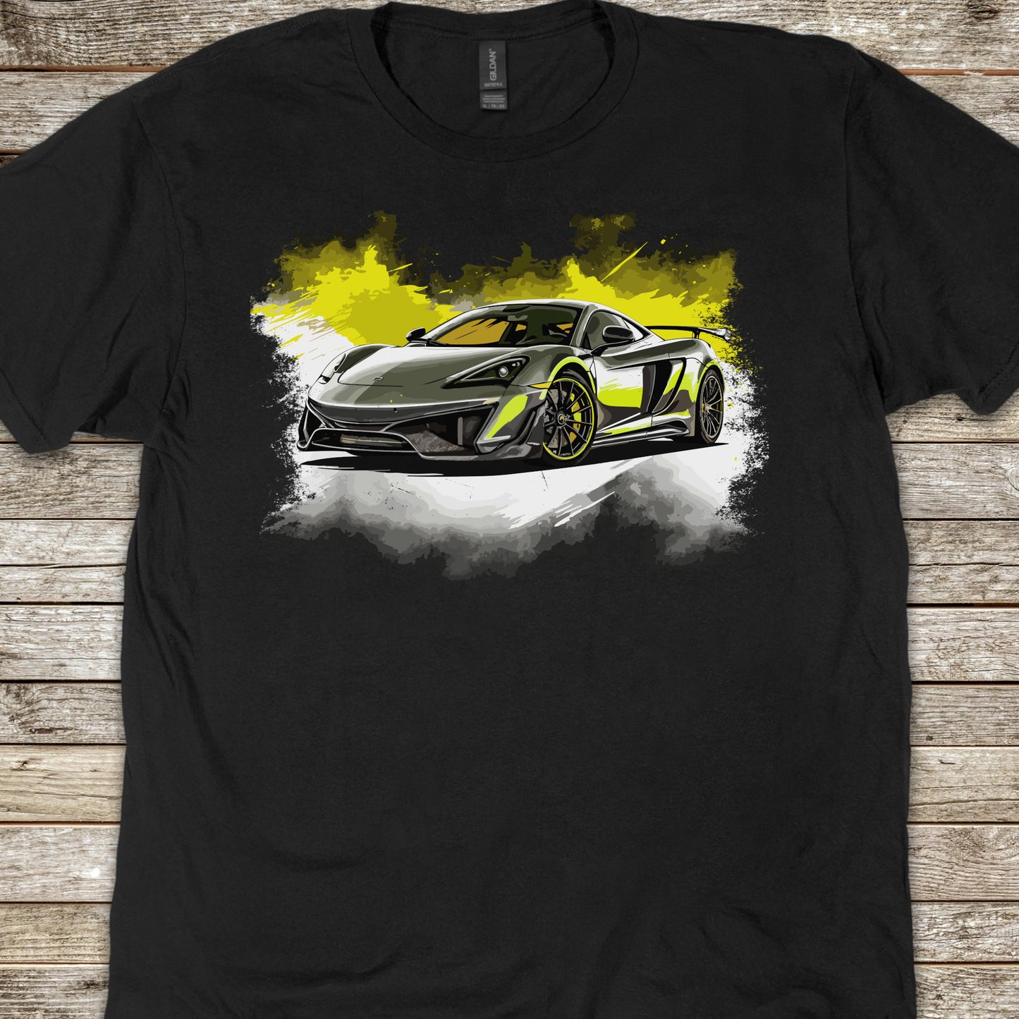 Supercar Sports Car Youth Size Boys T-Shirt