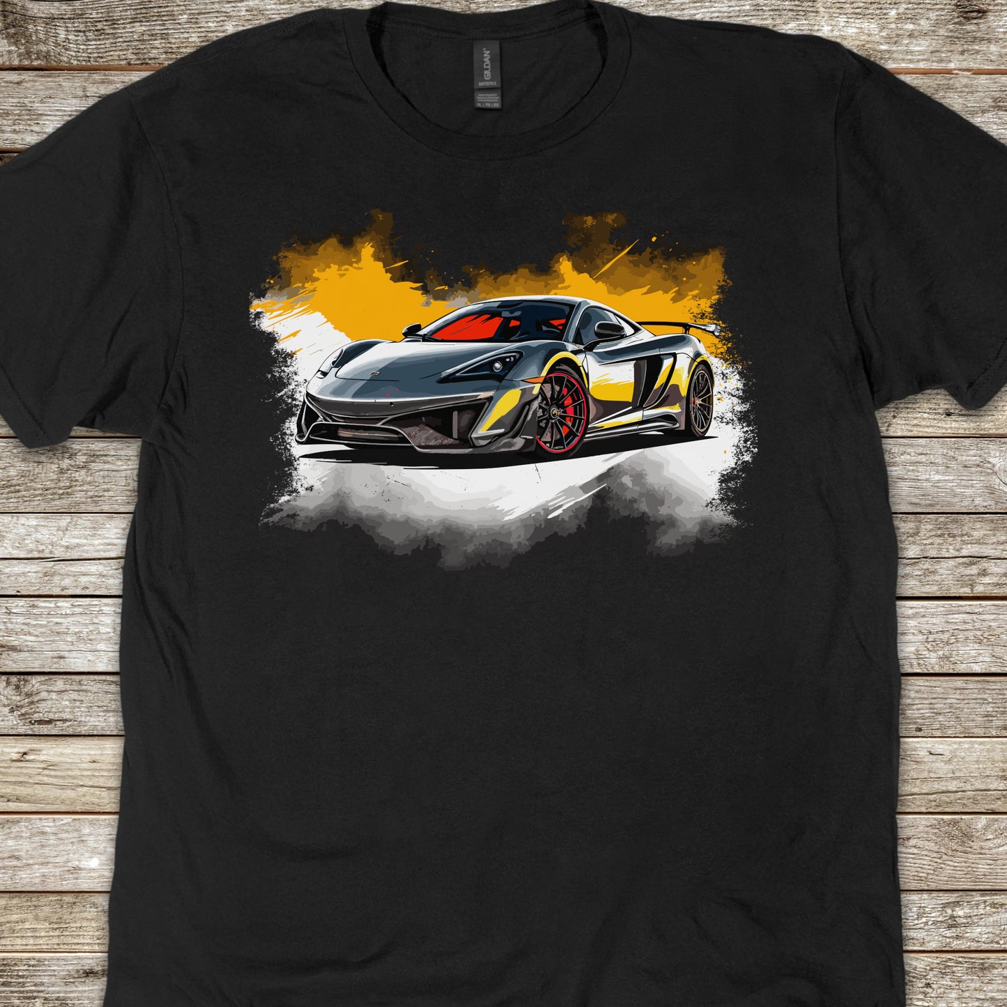 Supercar Sports Car Youth Size Boys T-Shirt