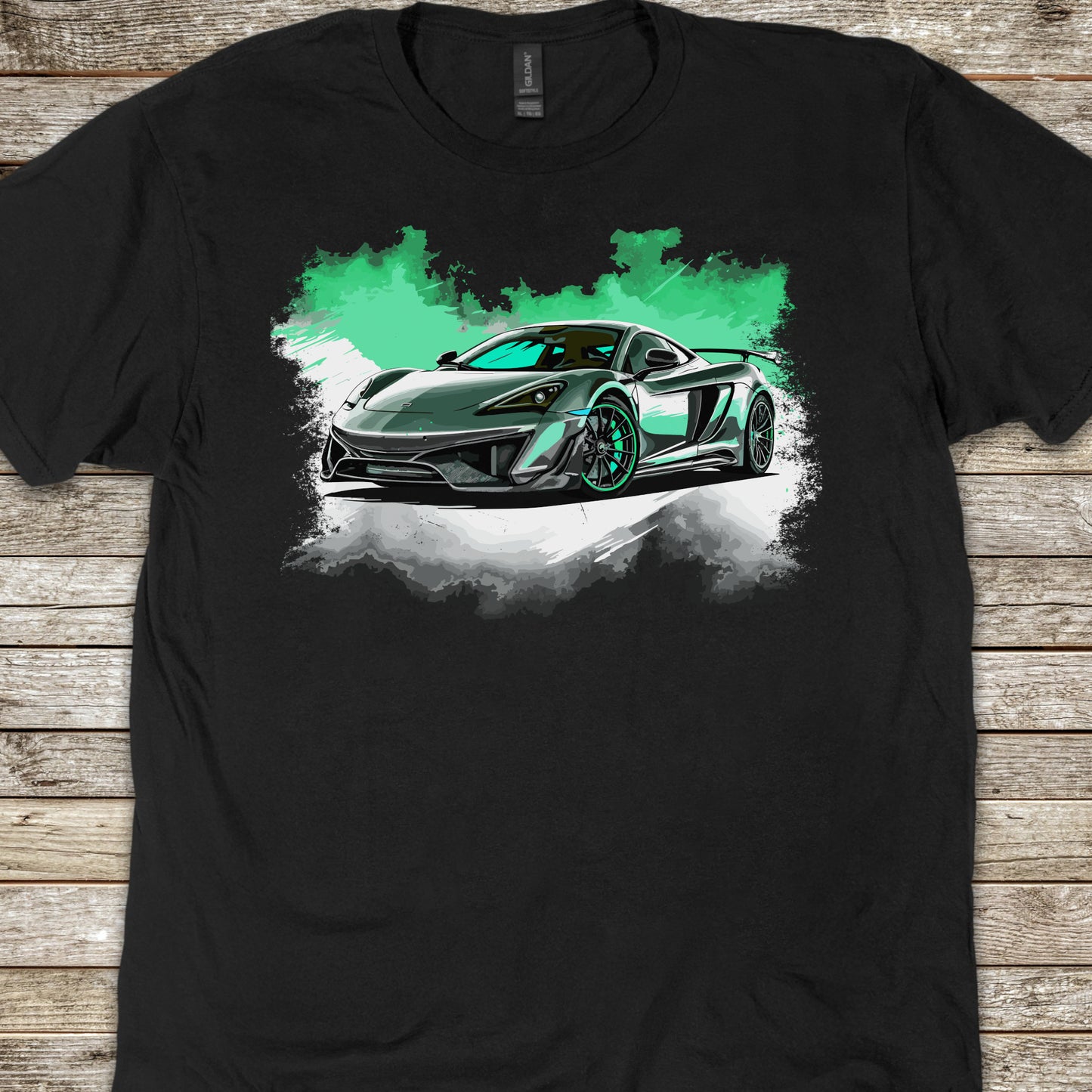 Supercar Sports Car Youth Size Boys T-Shirt