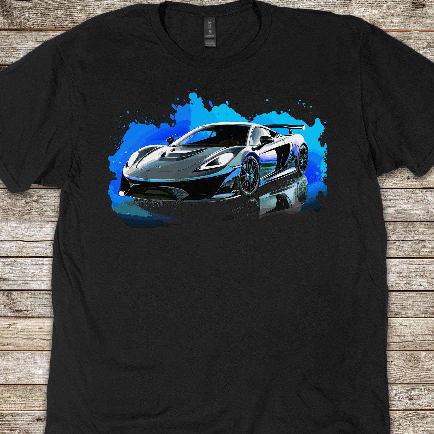 Supercar Sports Car Youth Size Boys T-Shirt