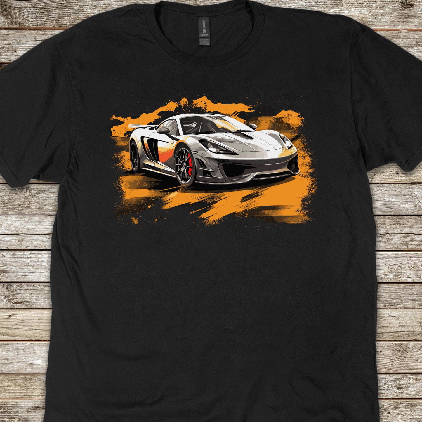 Supercar Sports Car Youth Size Boys T-Shirt